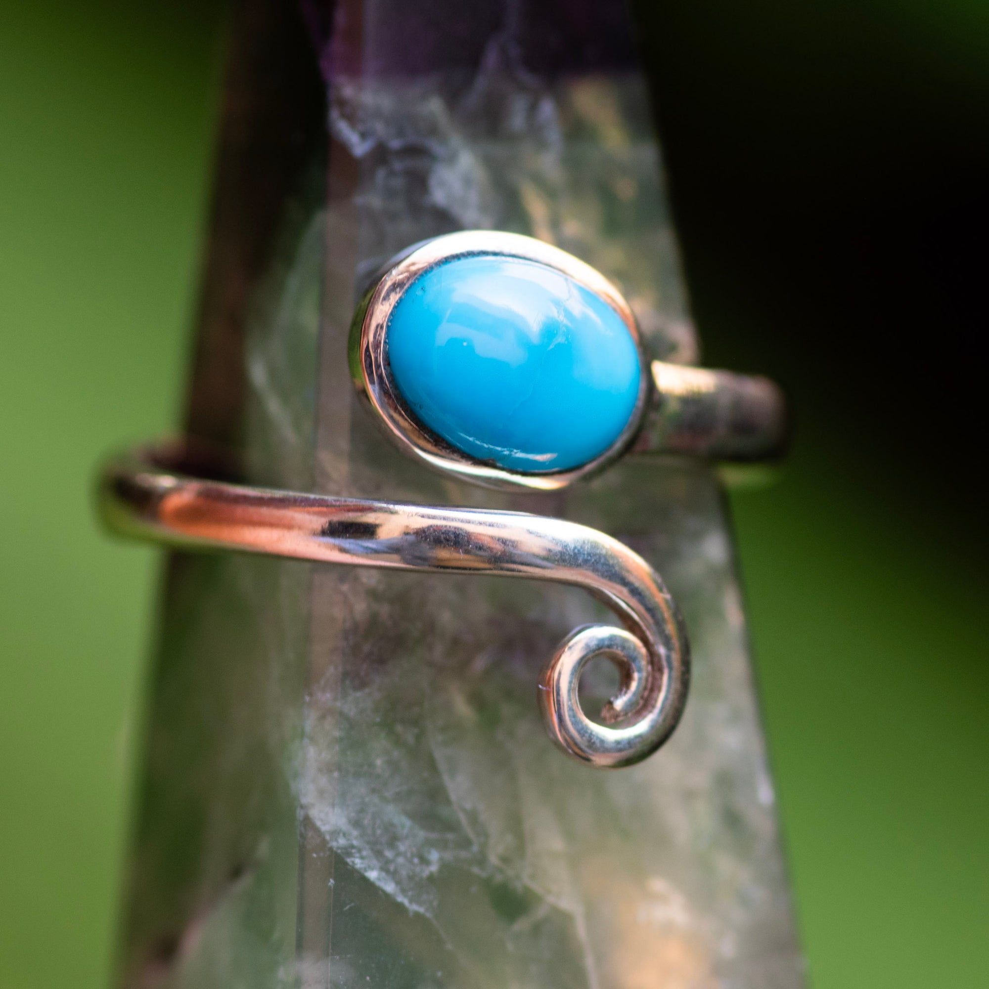 Turquoise Adjustable Ring