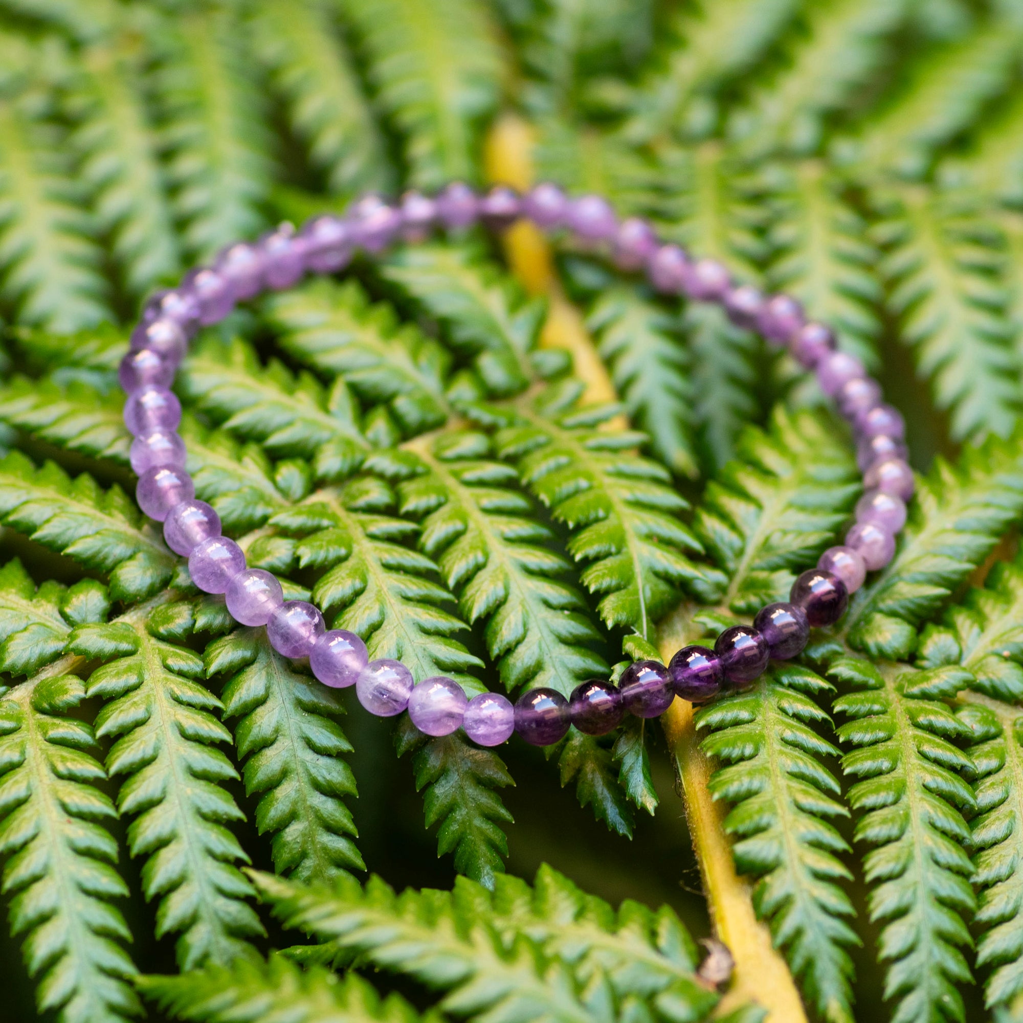 Mini Two-Toned Amethyst Bracelet