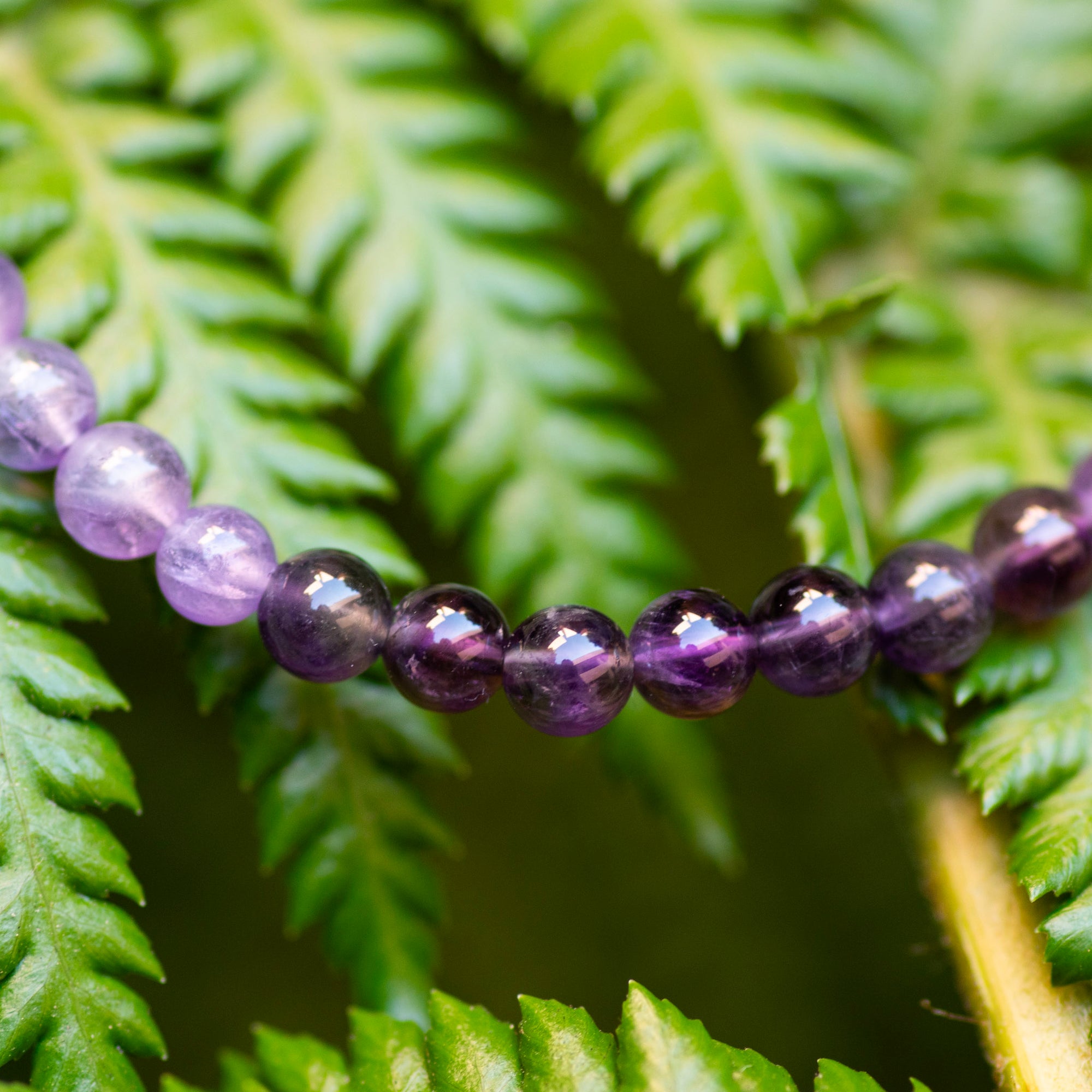 Mini Two-Toned Amethyst Bracelet