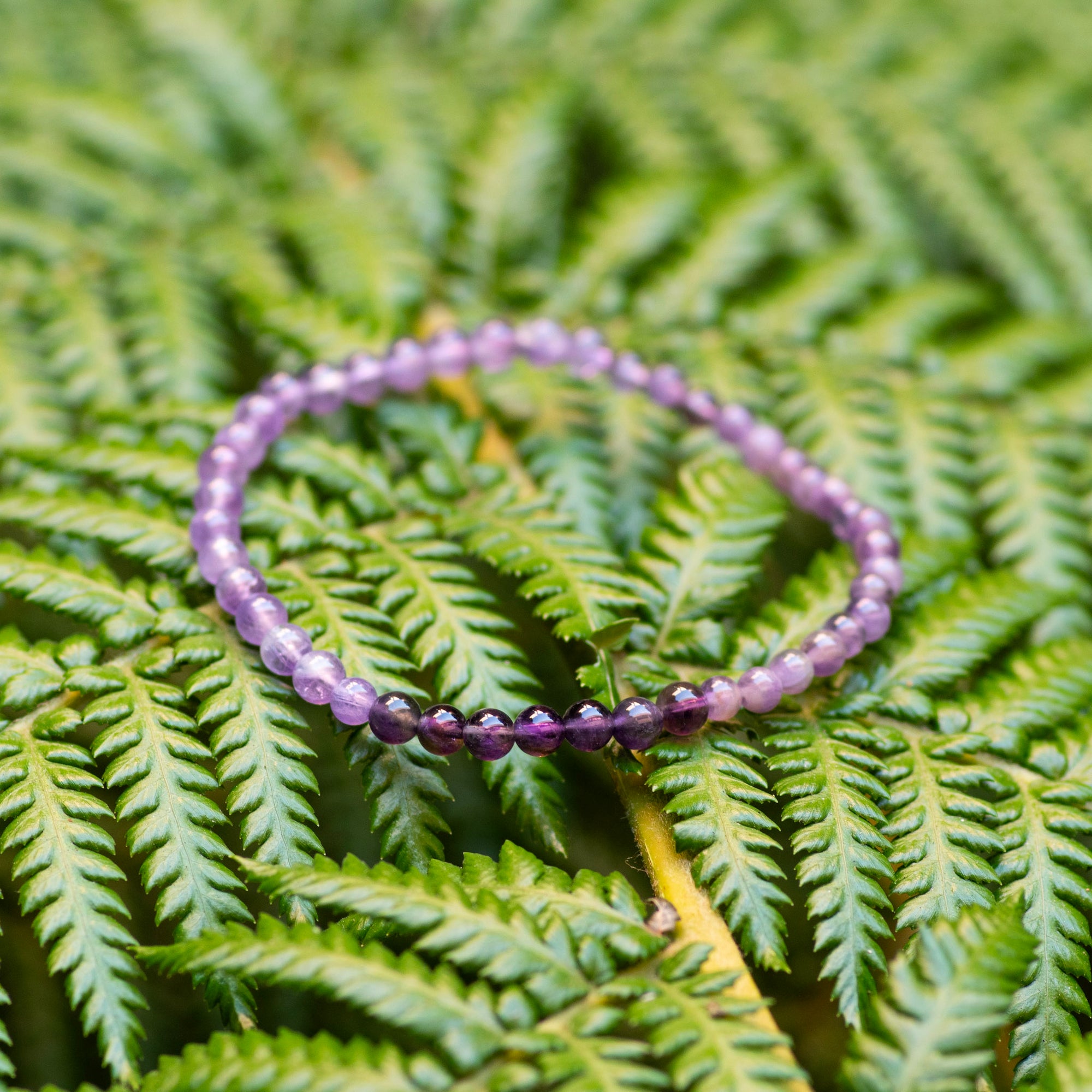 Mini Two-Toned Amethyst Bracelet