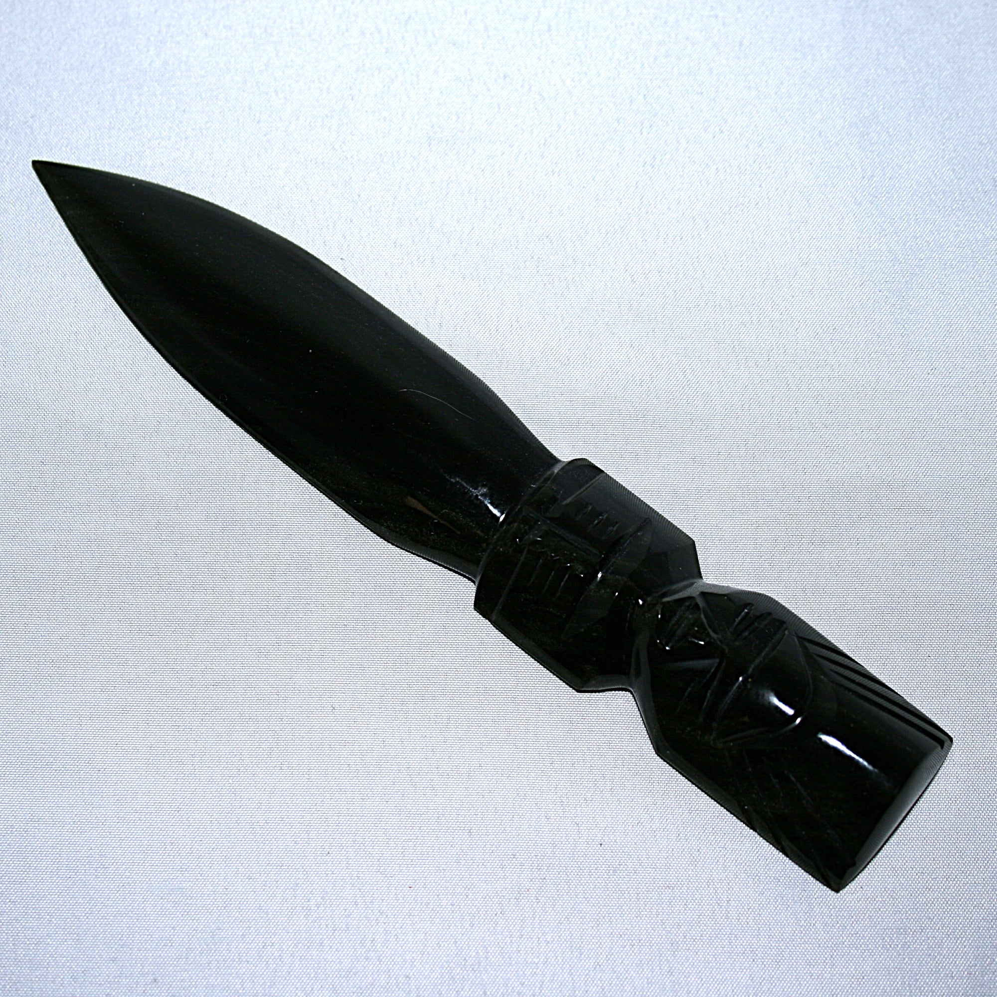 Carved Gold Sheen Obsidian Dagger (Multiple Available)