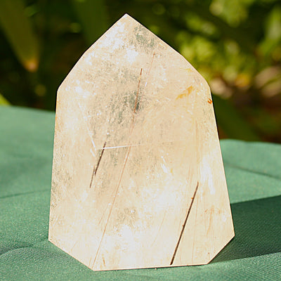 Rutilated Quartz Tower