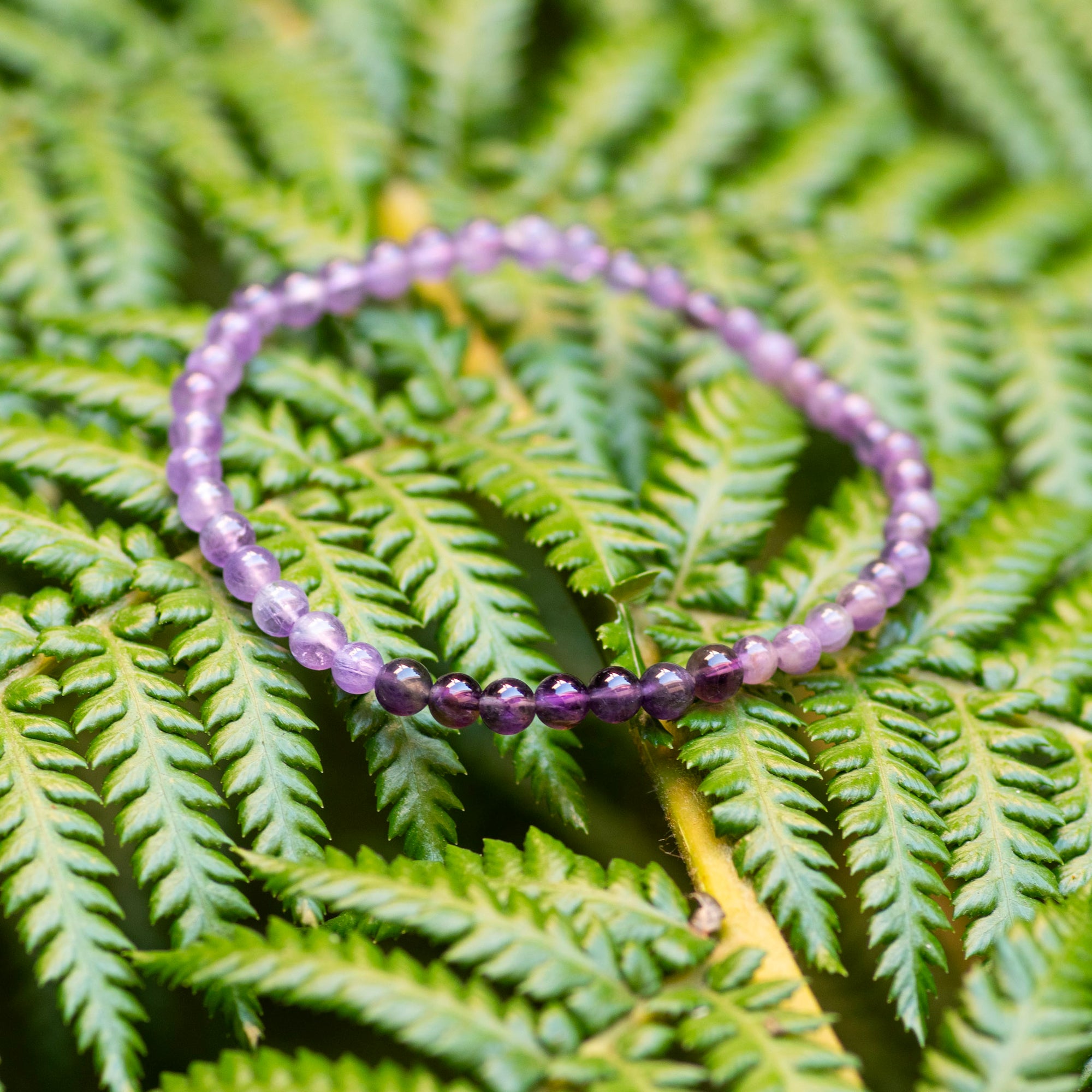 Mini Two-Toned Amethyst Bracelet