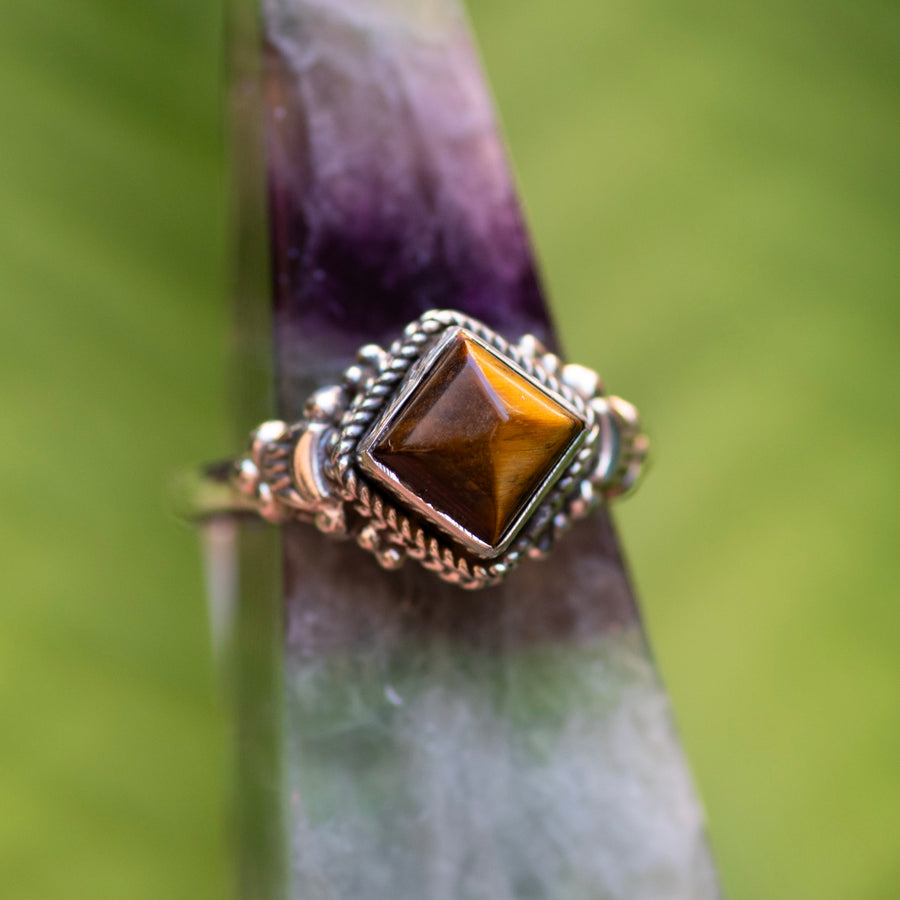 Tigers Eye Ring