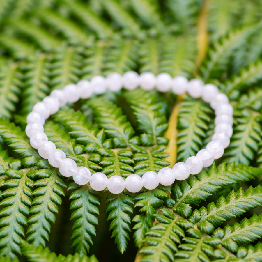 Mini Rainbow Moonstone Bracelet