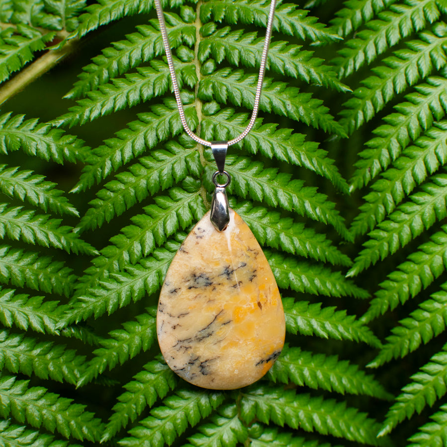 Dendritic Agate Pendant