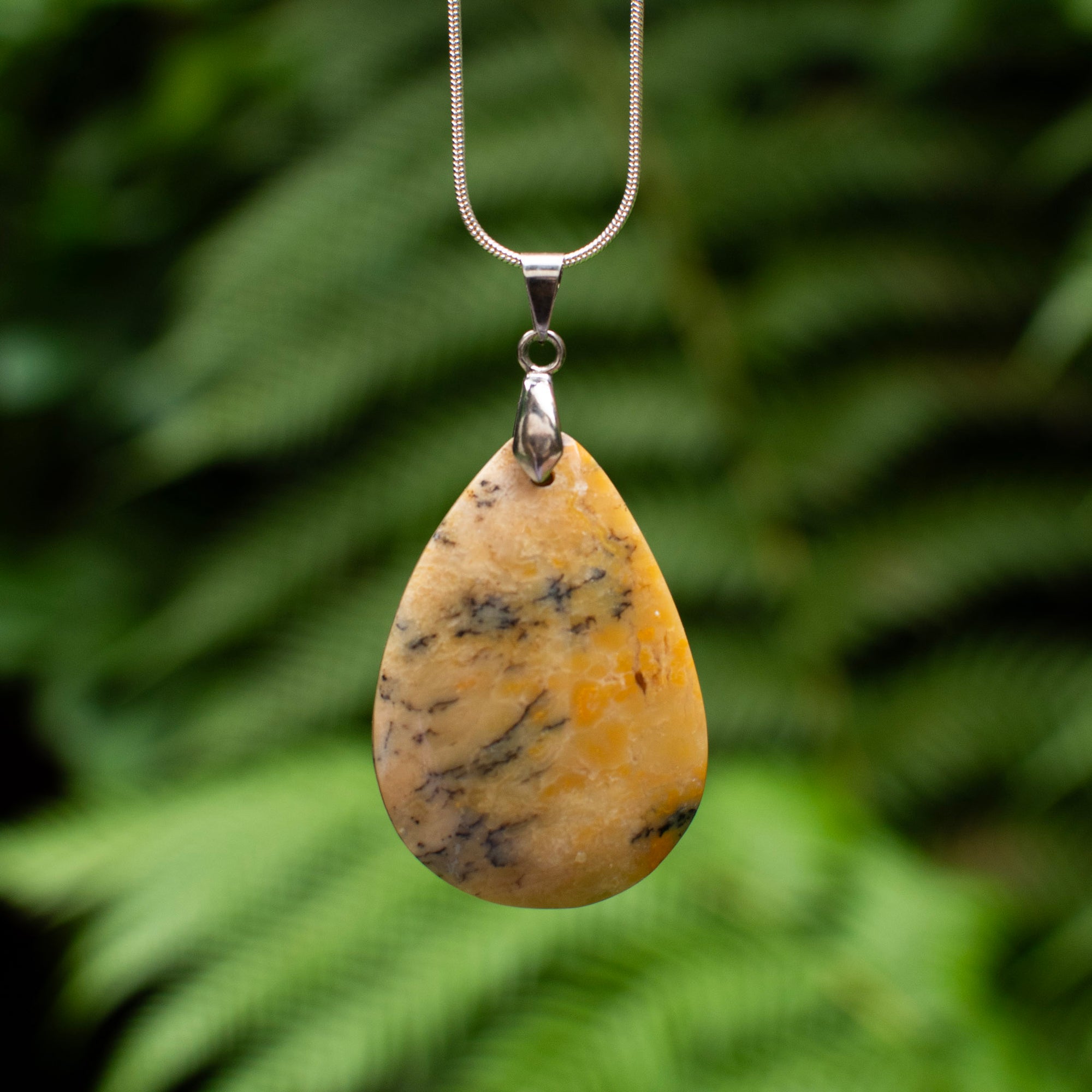 Dendritic Agate Pendant
