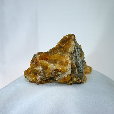 Citrine with Stibnite