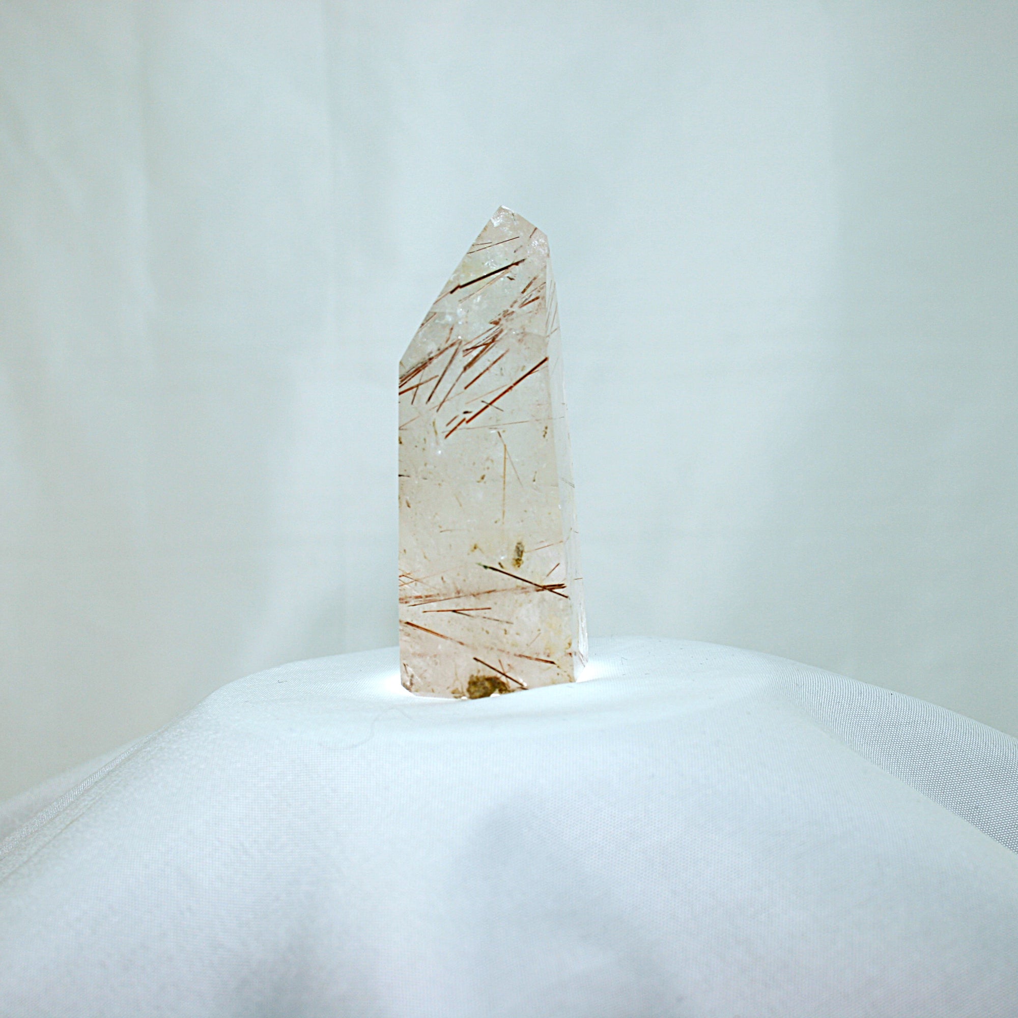 Rutilated Quartz Tower