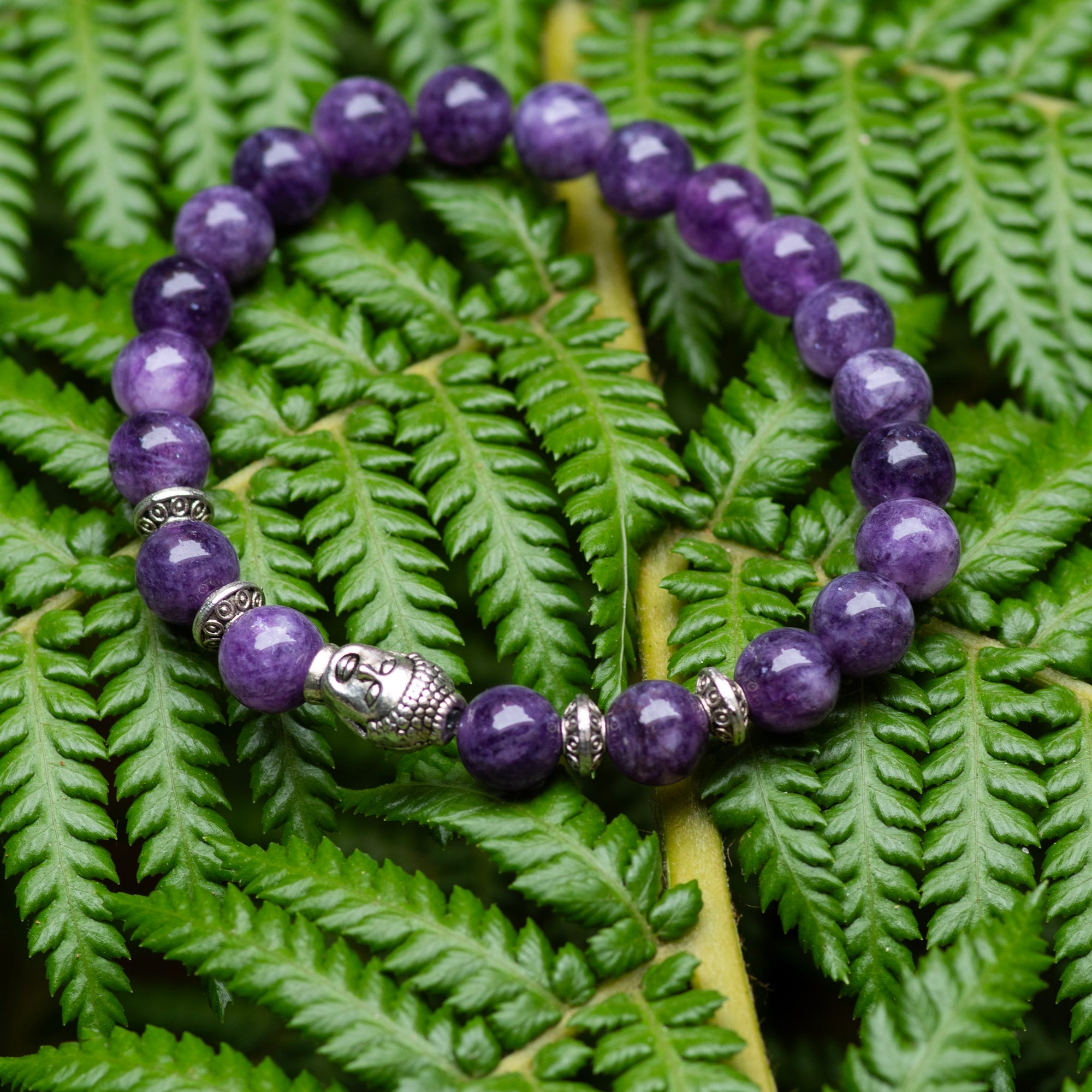 Buddha Amethyst Bracelet