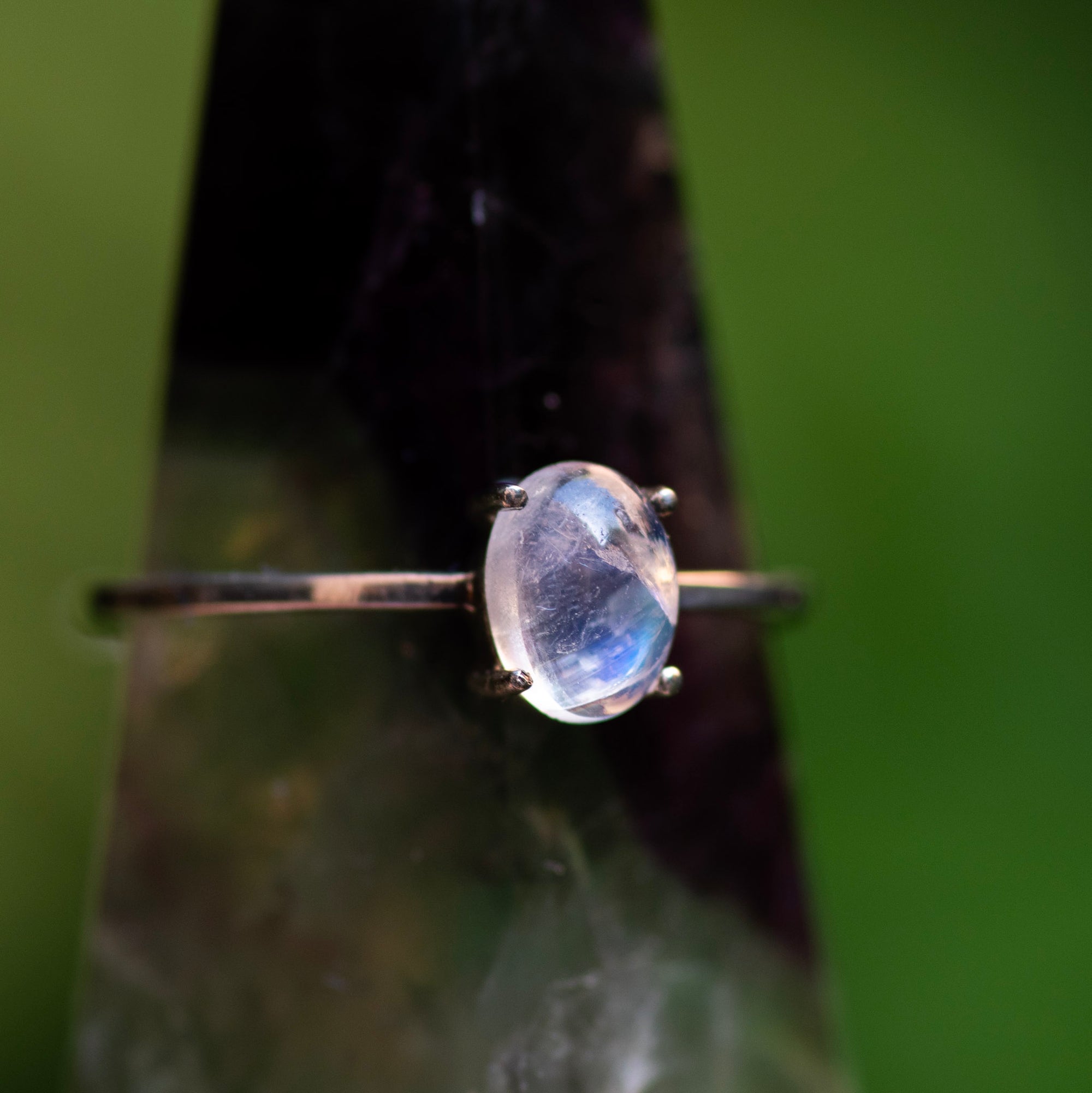 Moonstone Oval Ring