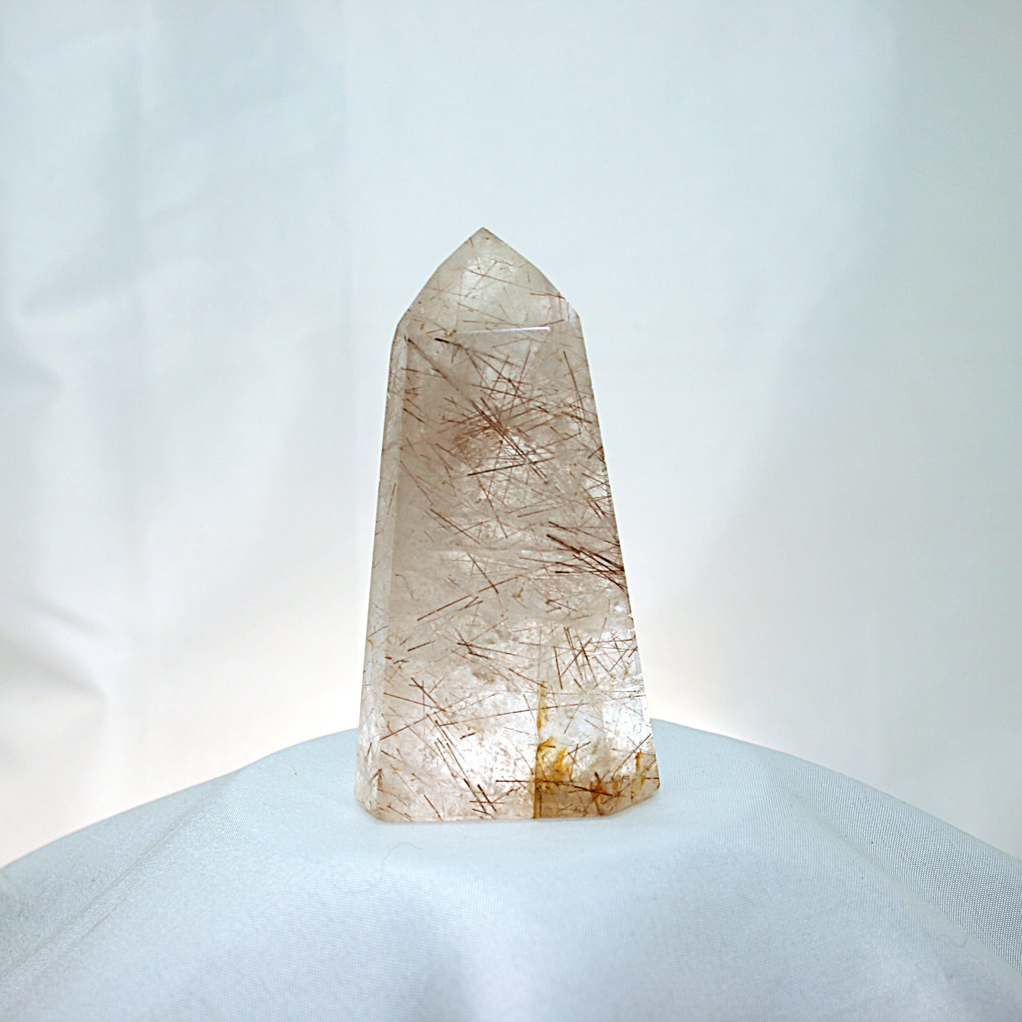 Rutilated Quartz Tower