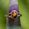 Tigers Eye Oval Ring