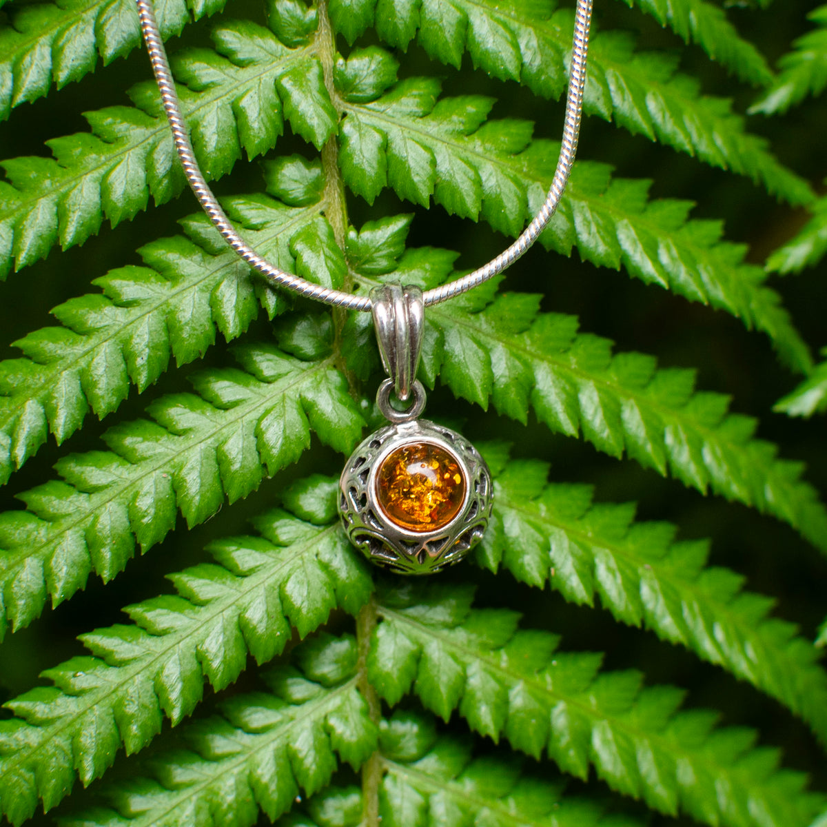 Mini Amber Pendant
