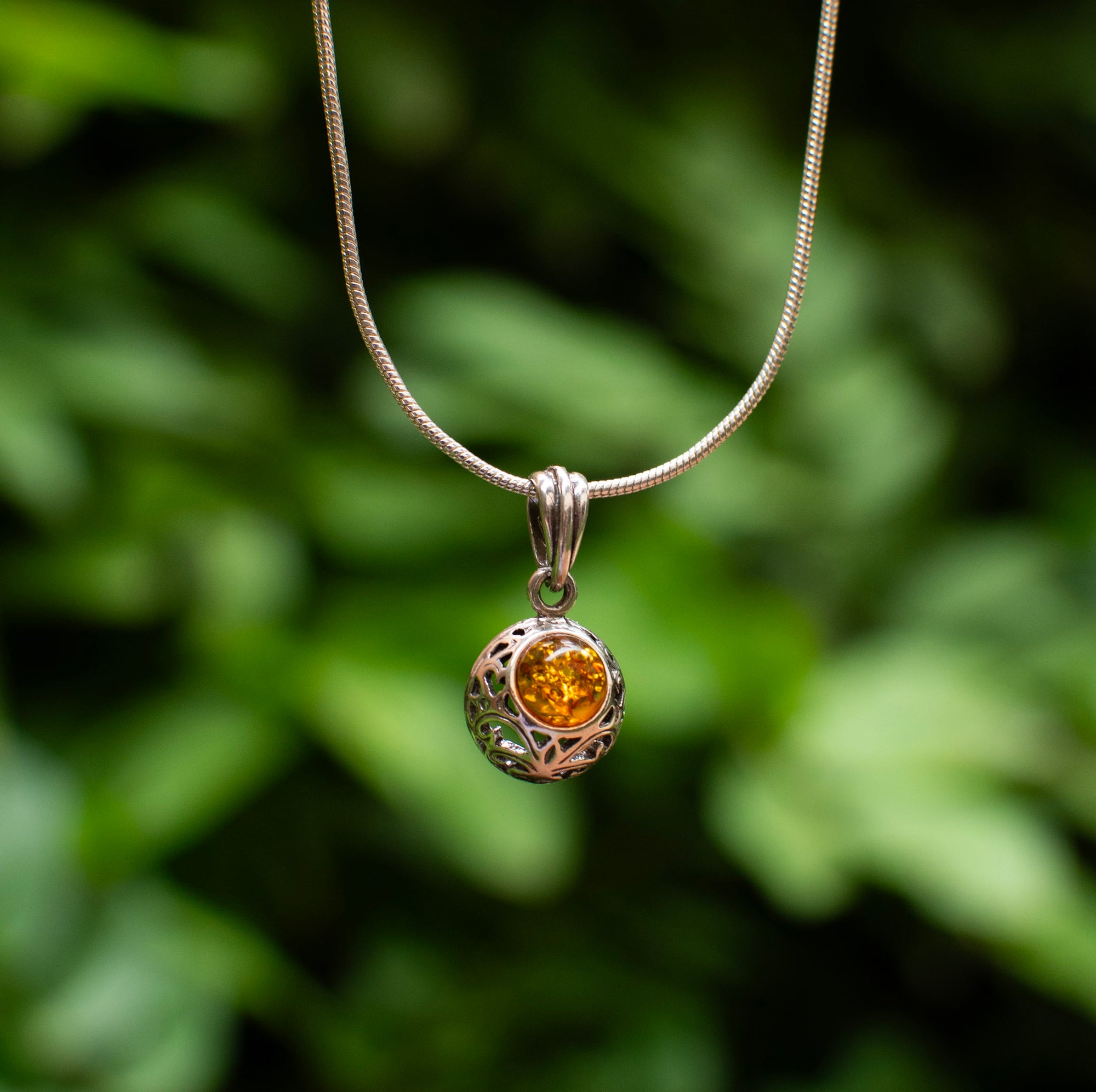 Mini Amber Pendant