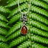 Celtic Knot Amber Pendant