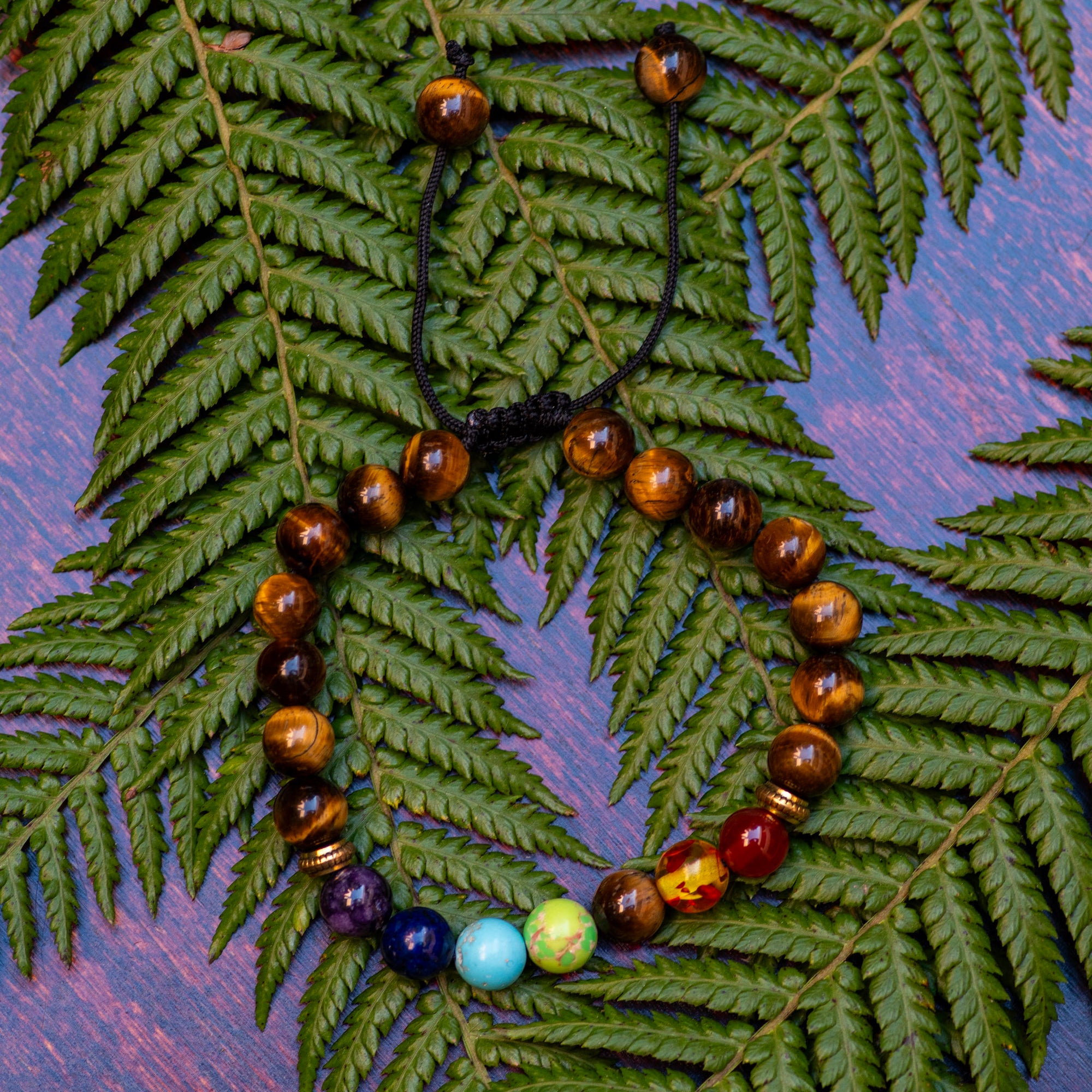 Tigers Eye Chakra Bracelet