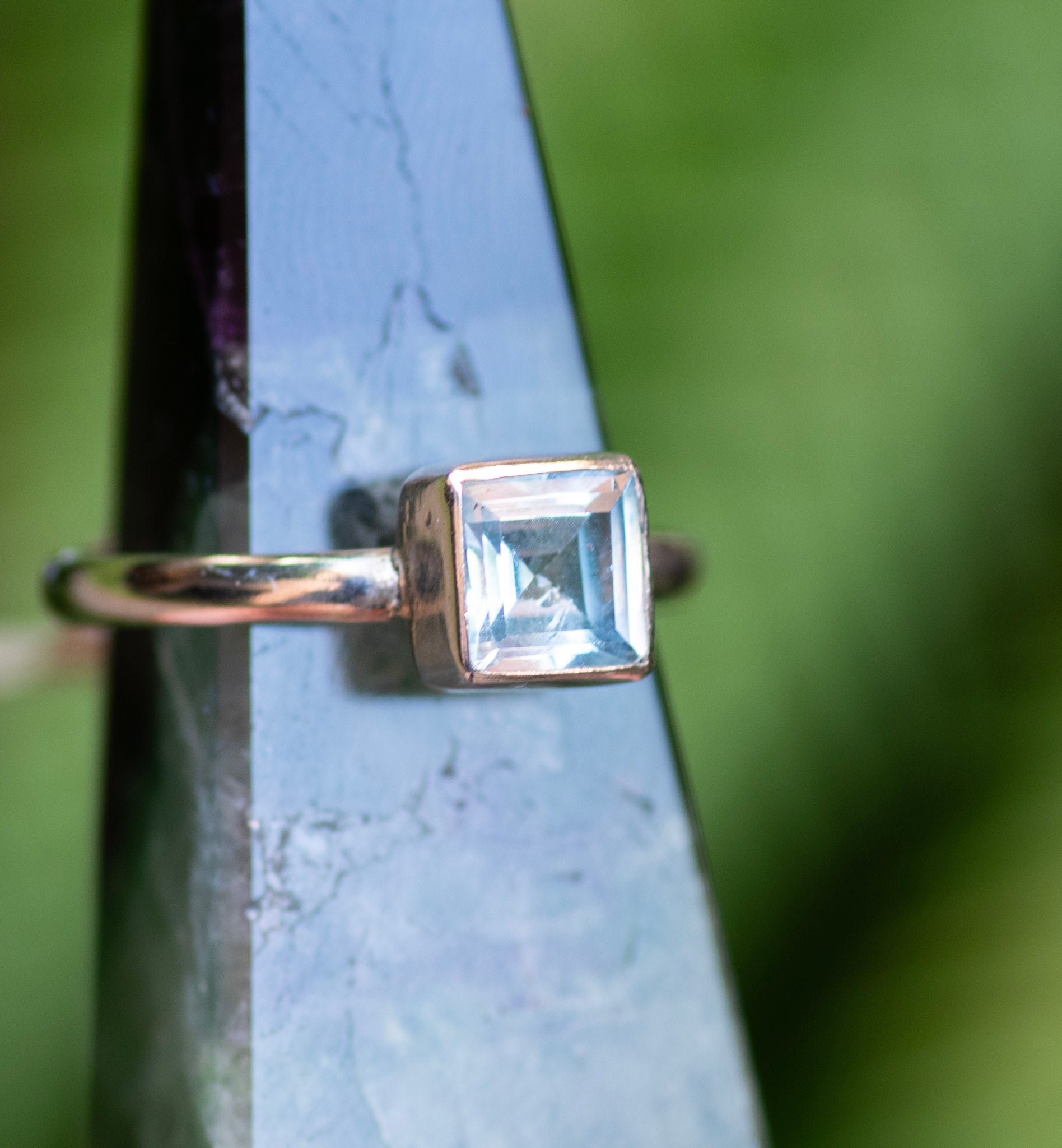 Blue Topaz Ring