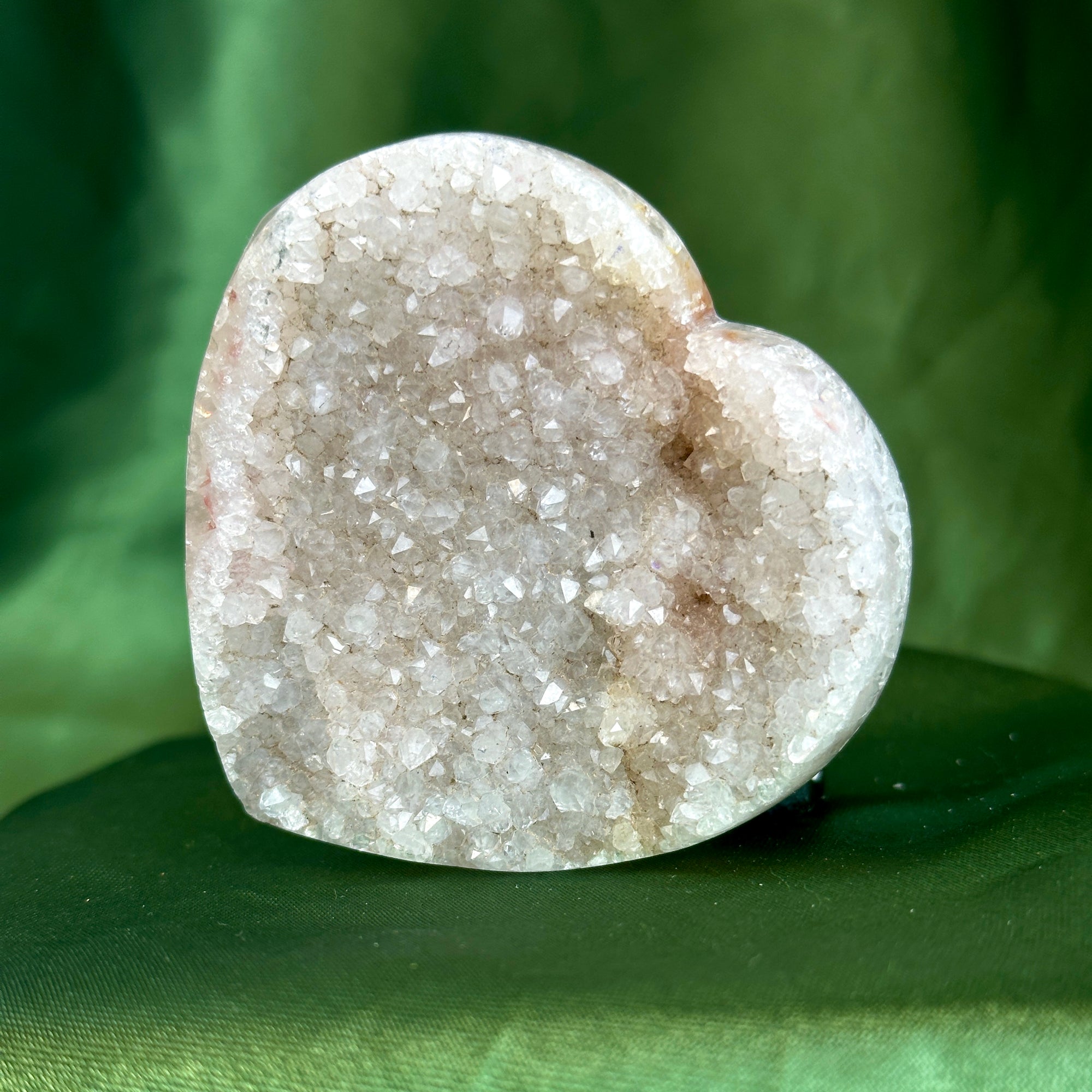 Amethyst Heart Cluster