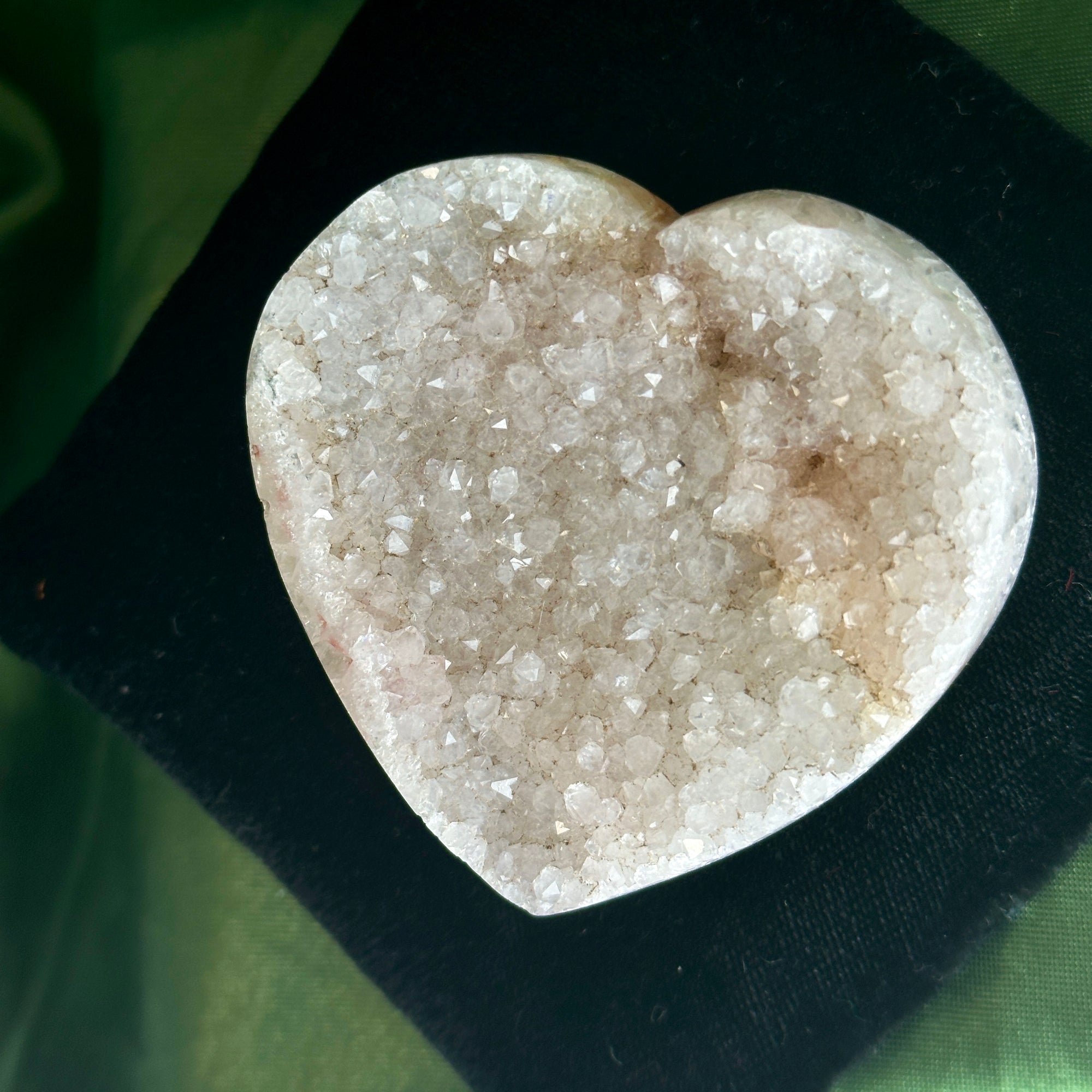 Amethyst Heart Cluster