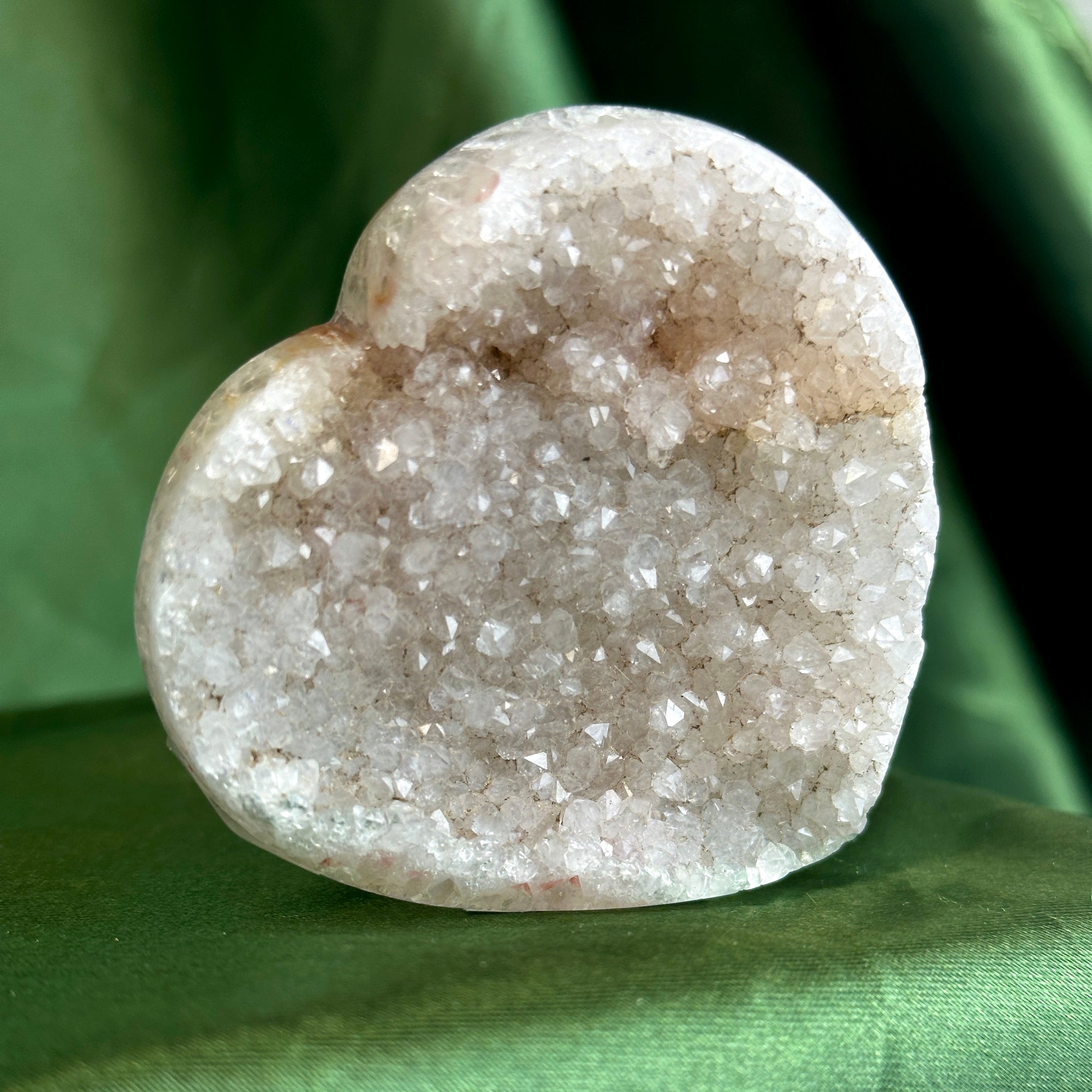 Amethyst Heart Cluster