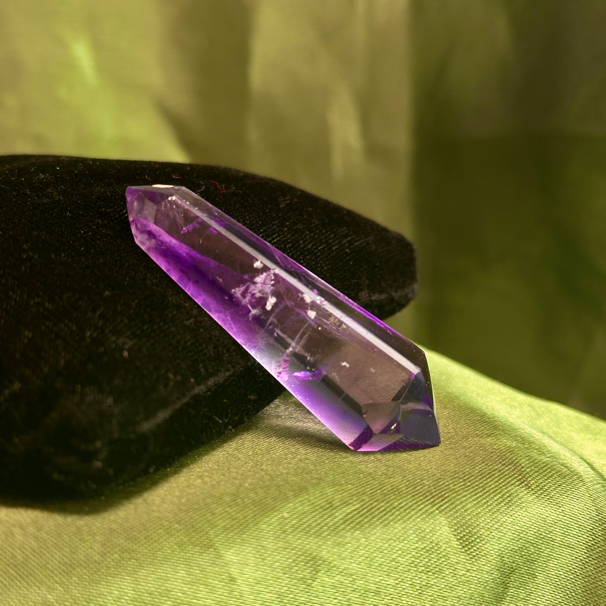 Double Terminated Amethyst