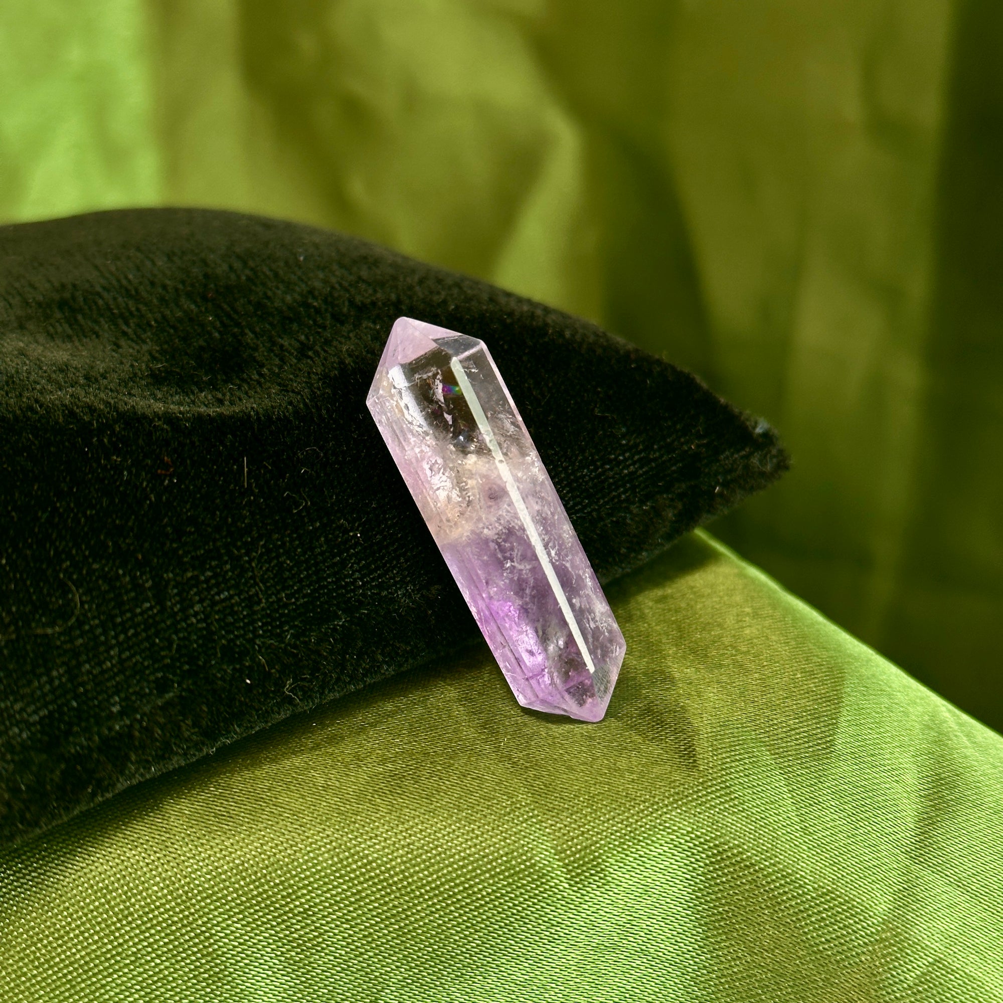 Double Terminated Amethyst
