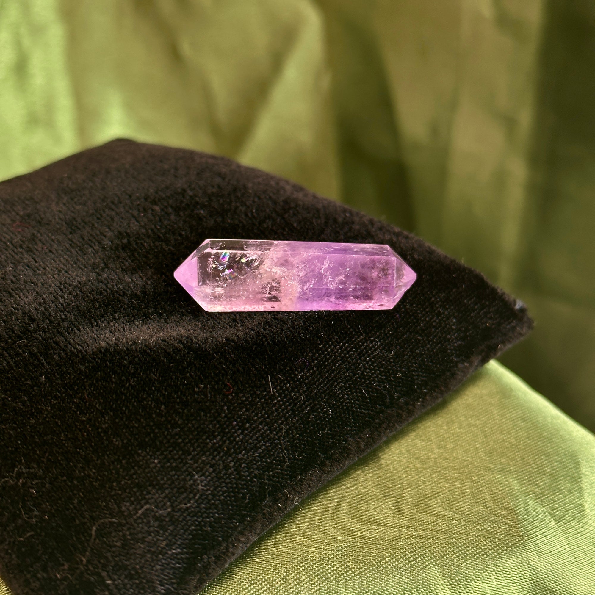 Double Terminated Amethyst