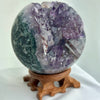 Amethyst and Quartz Sphere