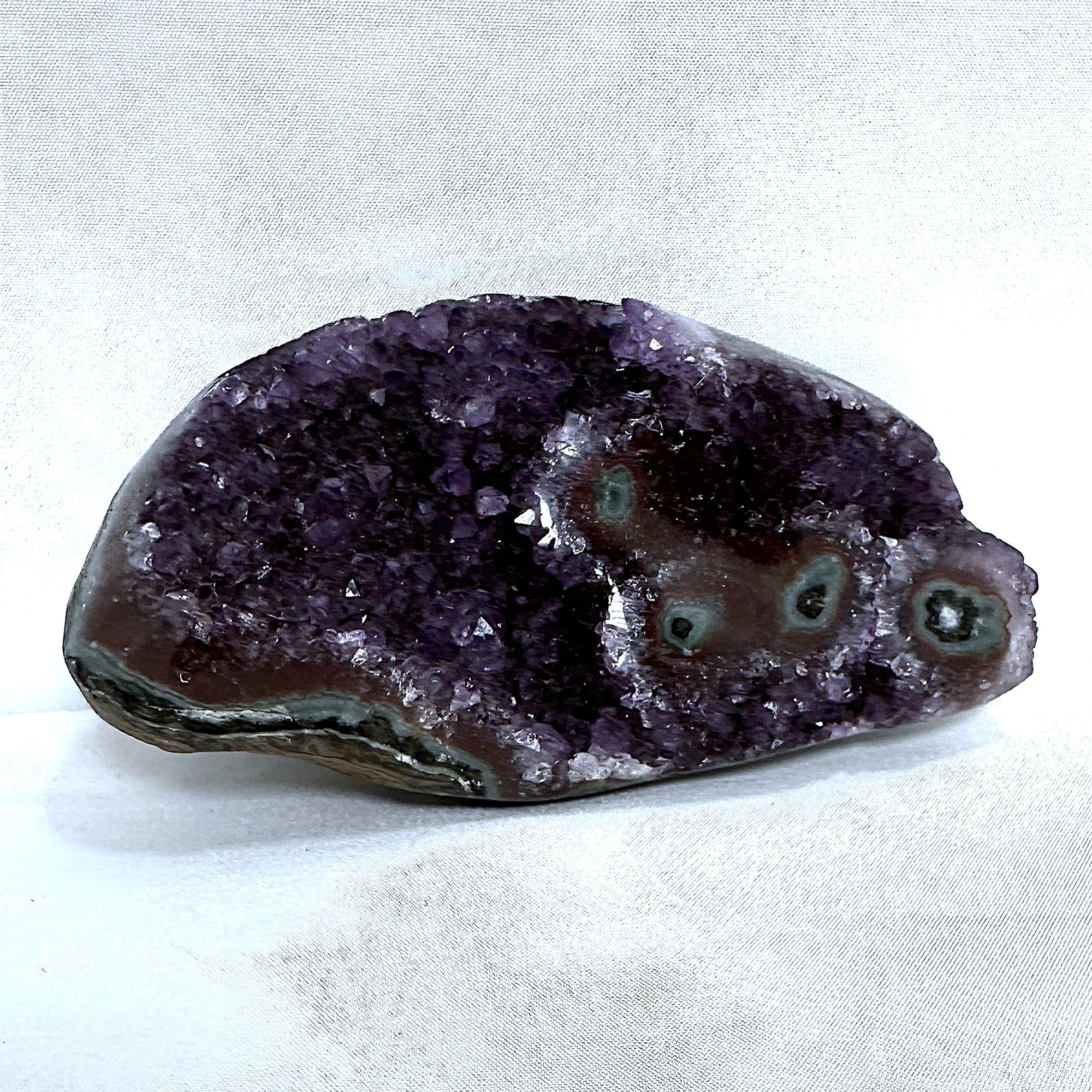 Raw & Smooth Amethyst Cluster