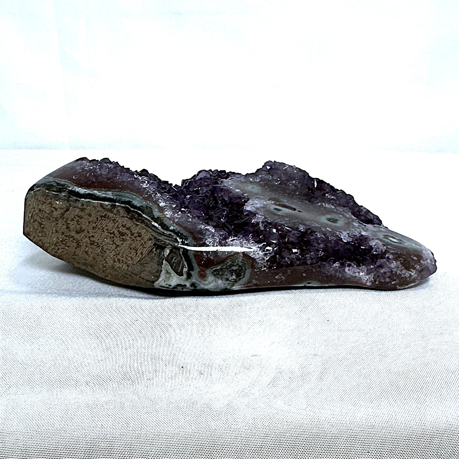 Raw & Smooth Amethyst Cluster