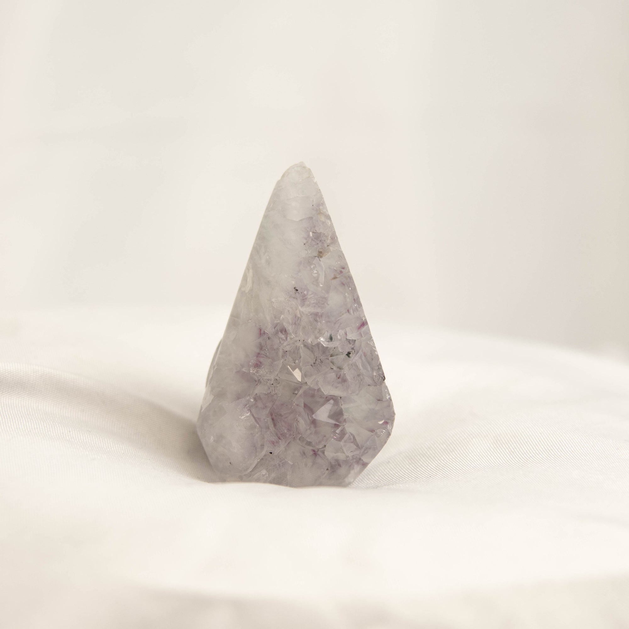 Mini Polished Amethyst Geode Standing Freeform