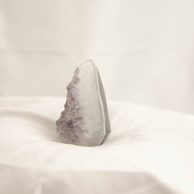 Mini Polished Amethyst Geode Standing Freeform