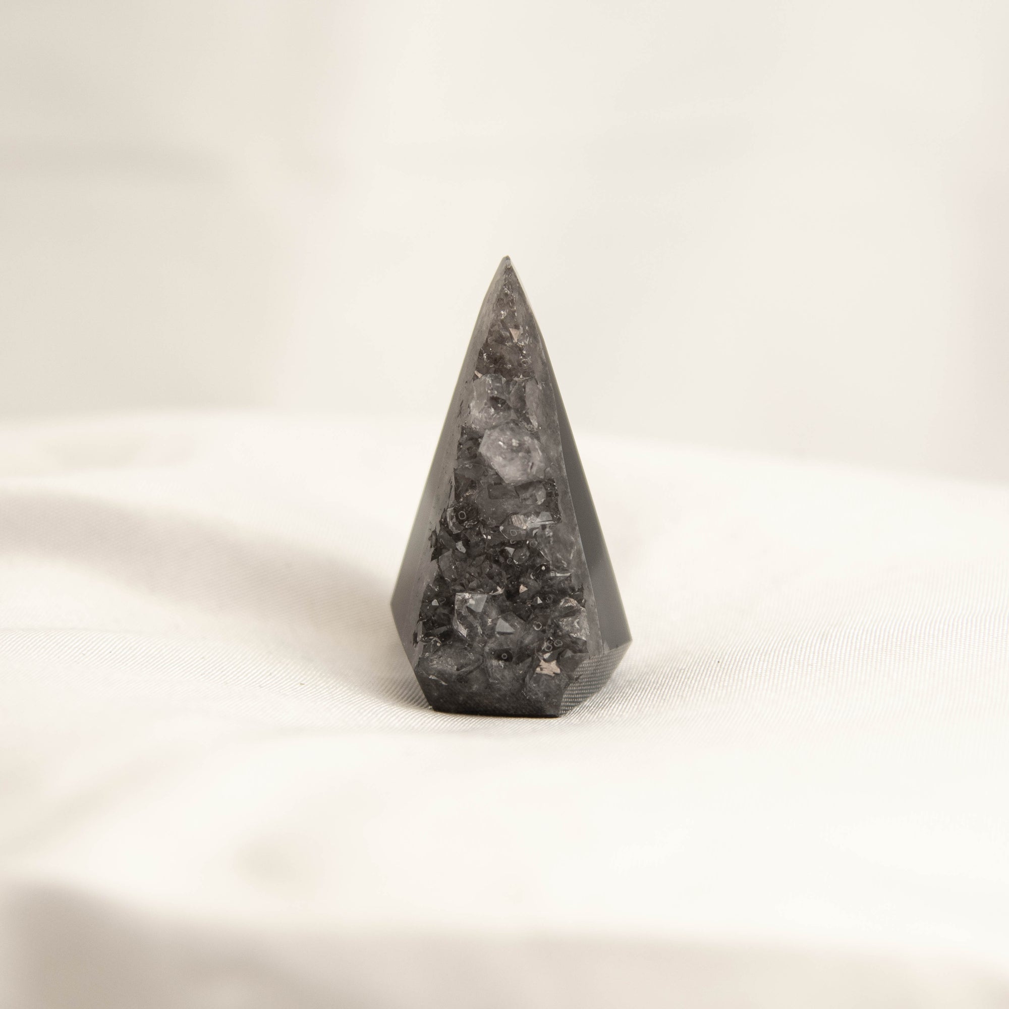 Mini Polished Amethyst Geode Standing Freeform