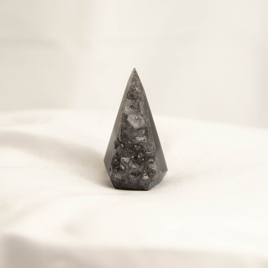 Mini Polished Amethyst Geode Standing Freeform