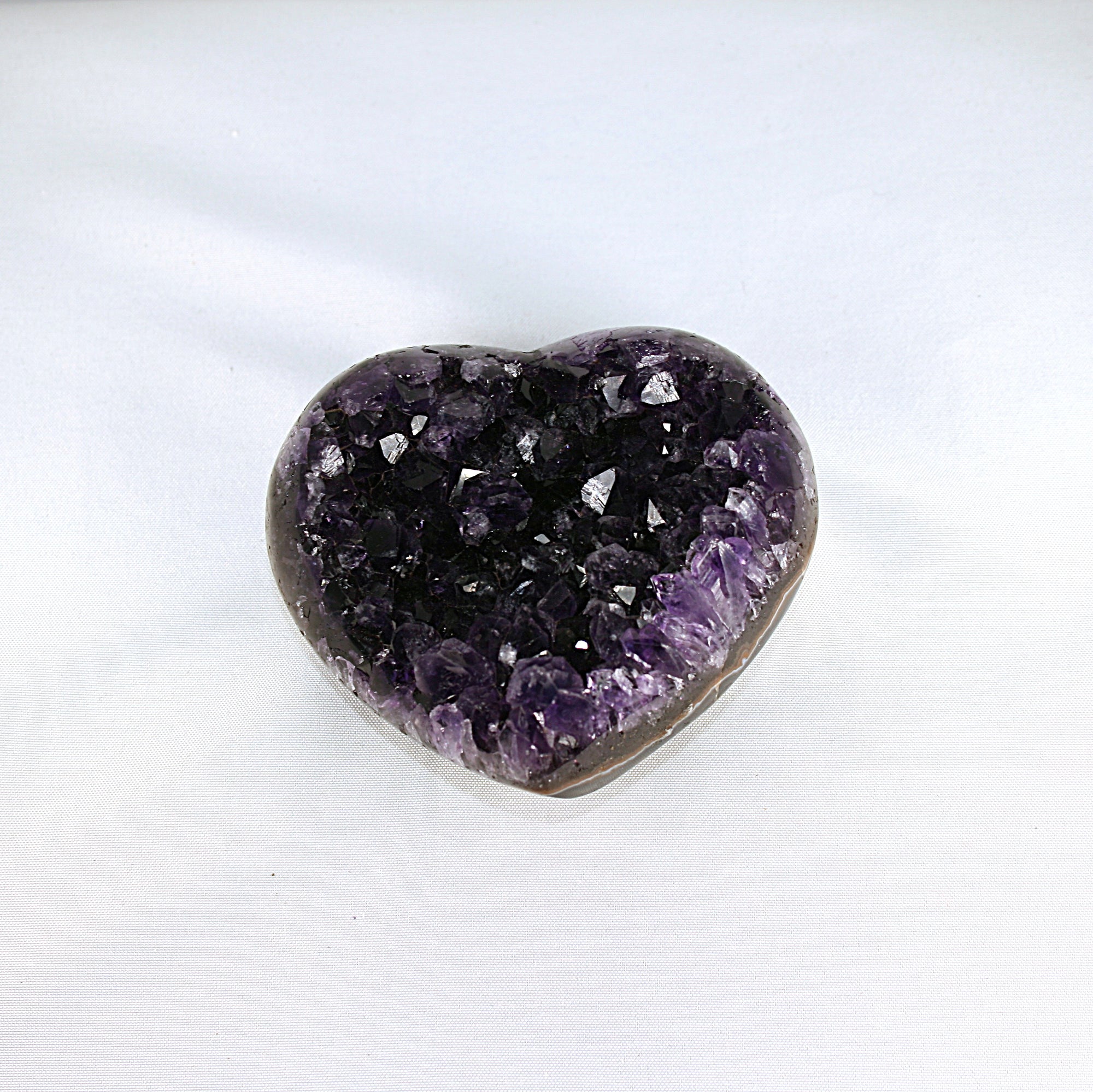 Amethyst Heart Cluster