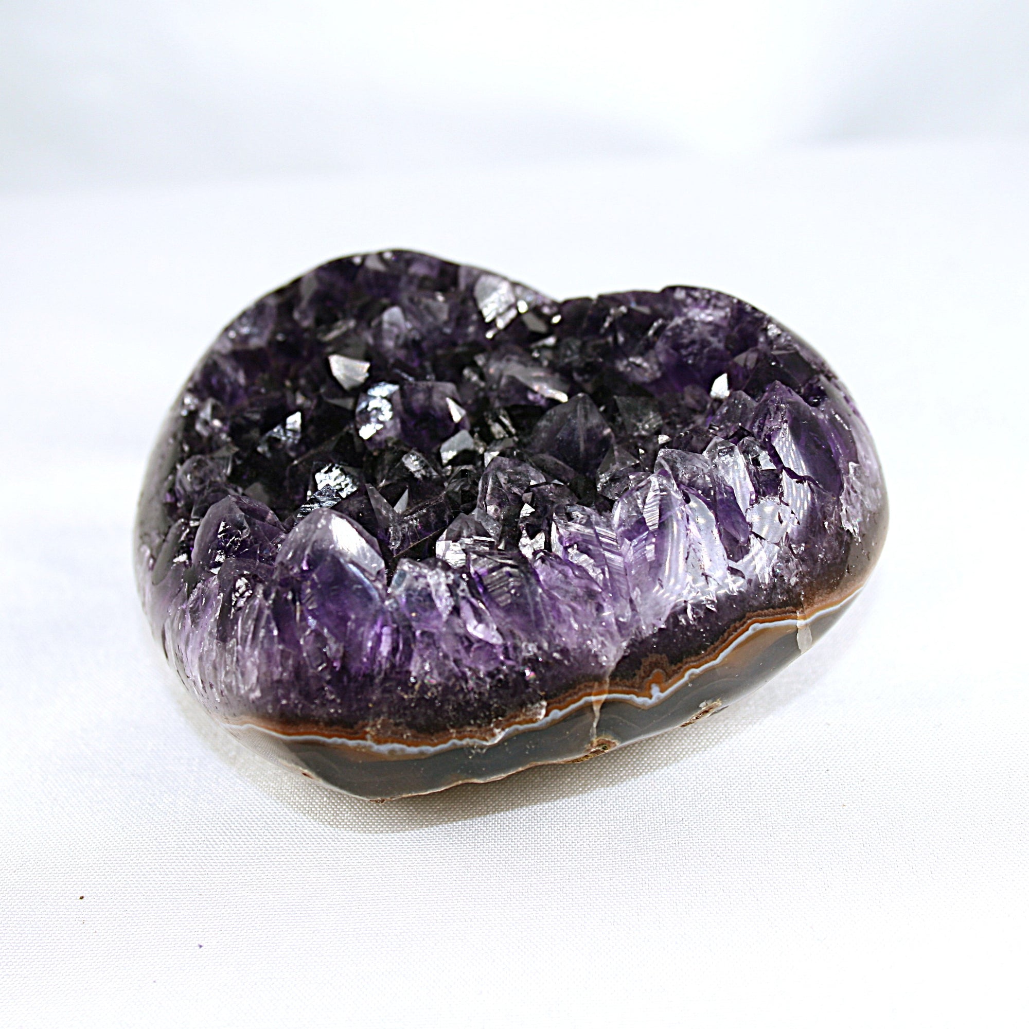 Amethyst Heart Cluster