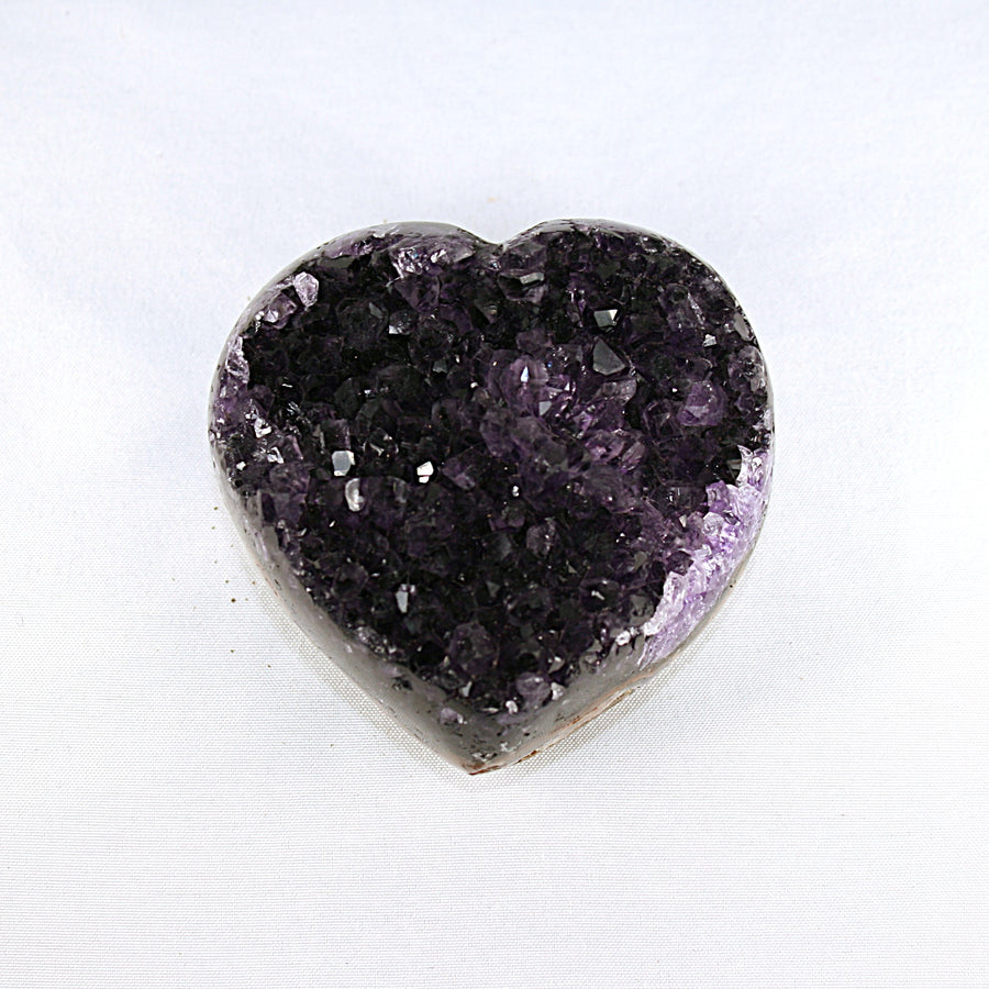 Amethyst Heart Cluster