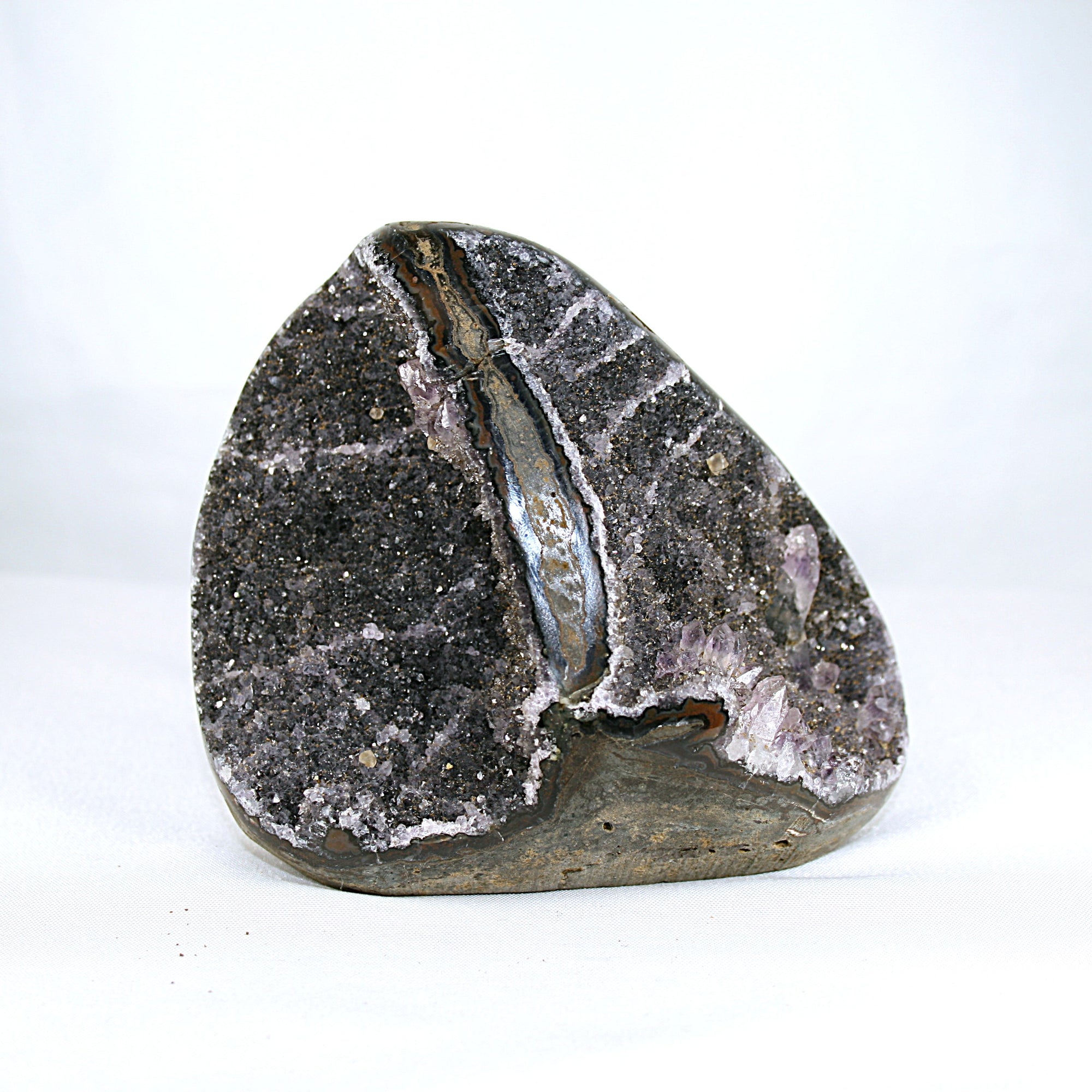 Black Sugary Amethyst Druzy