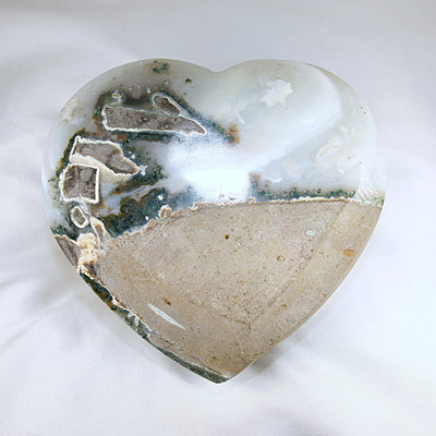 Amethyst with Calcite