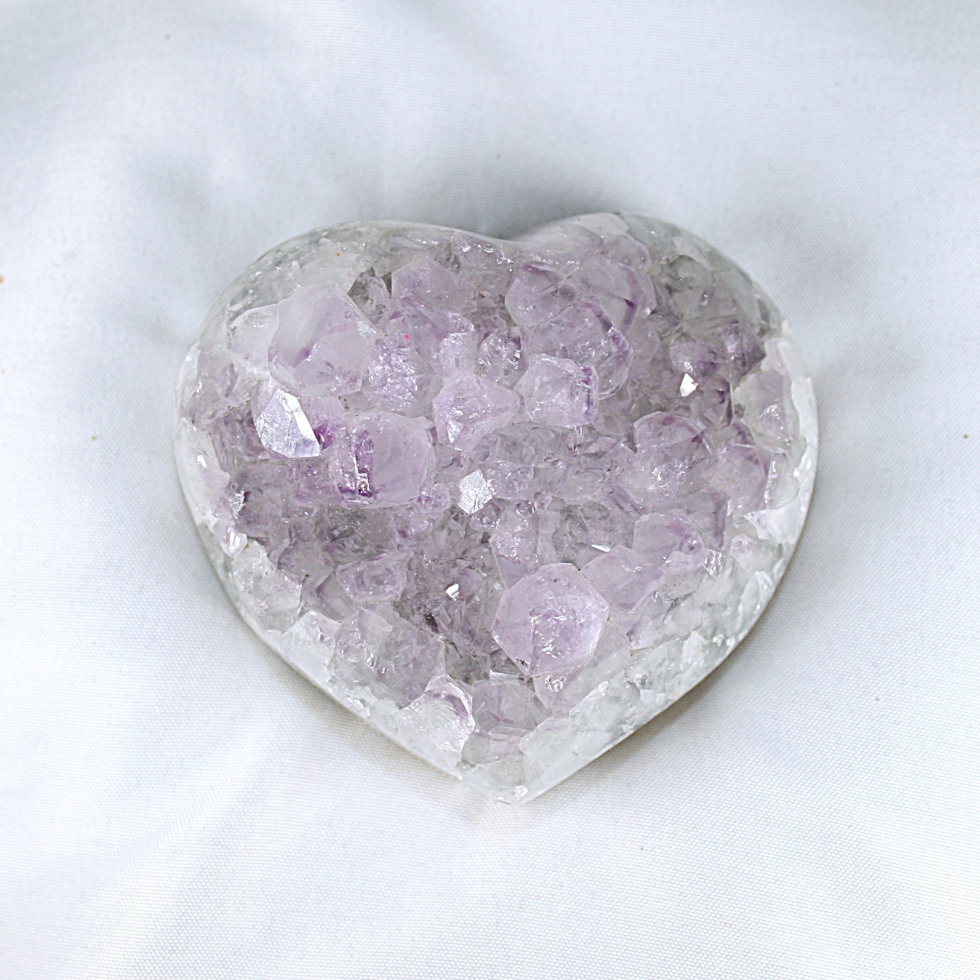 Amethyst Heart Cluster