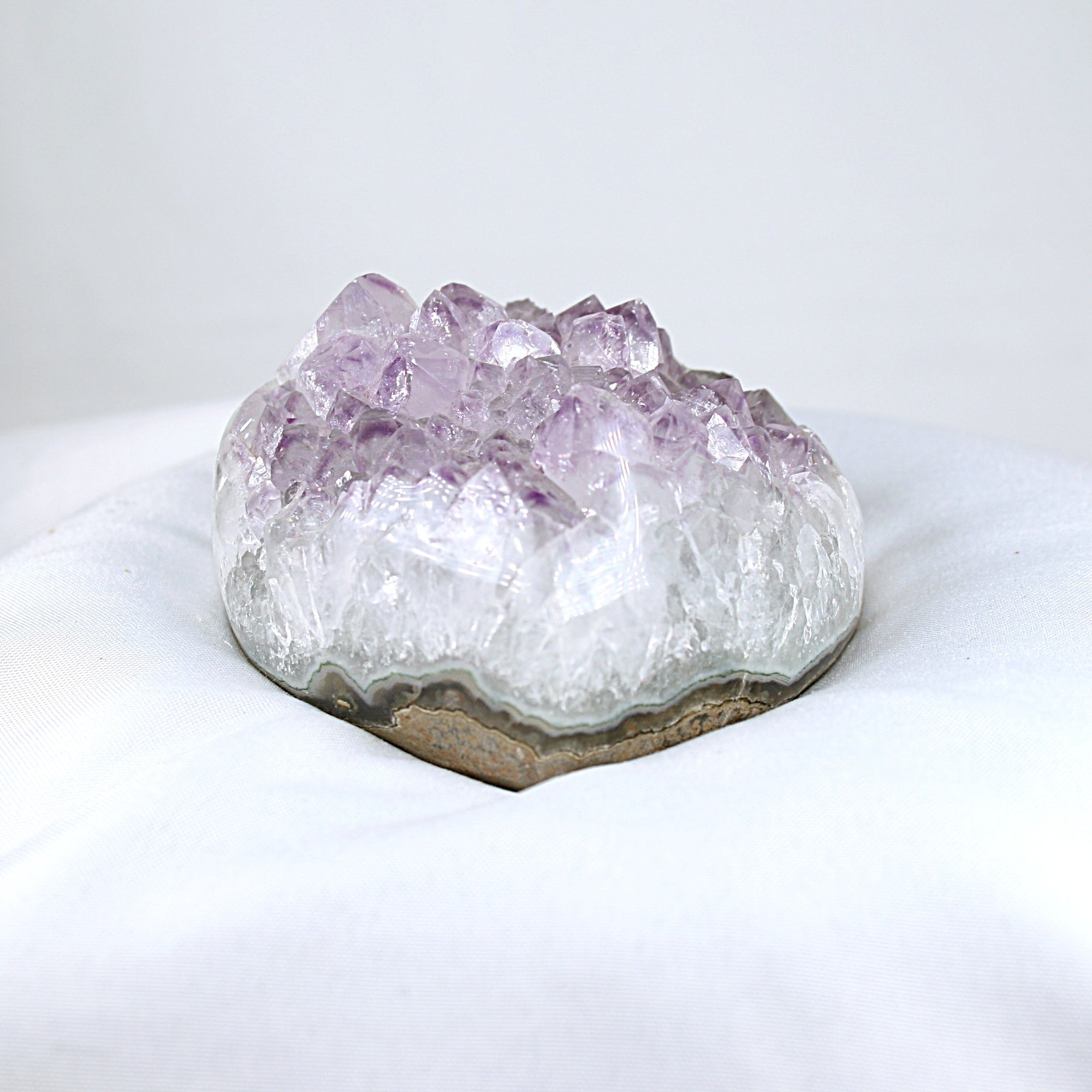 Amethyst Heart Cluster