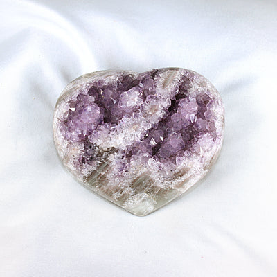 Amethyst Heart Cluster