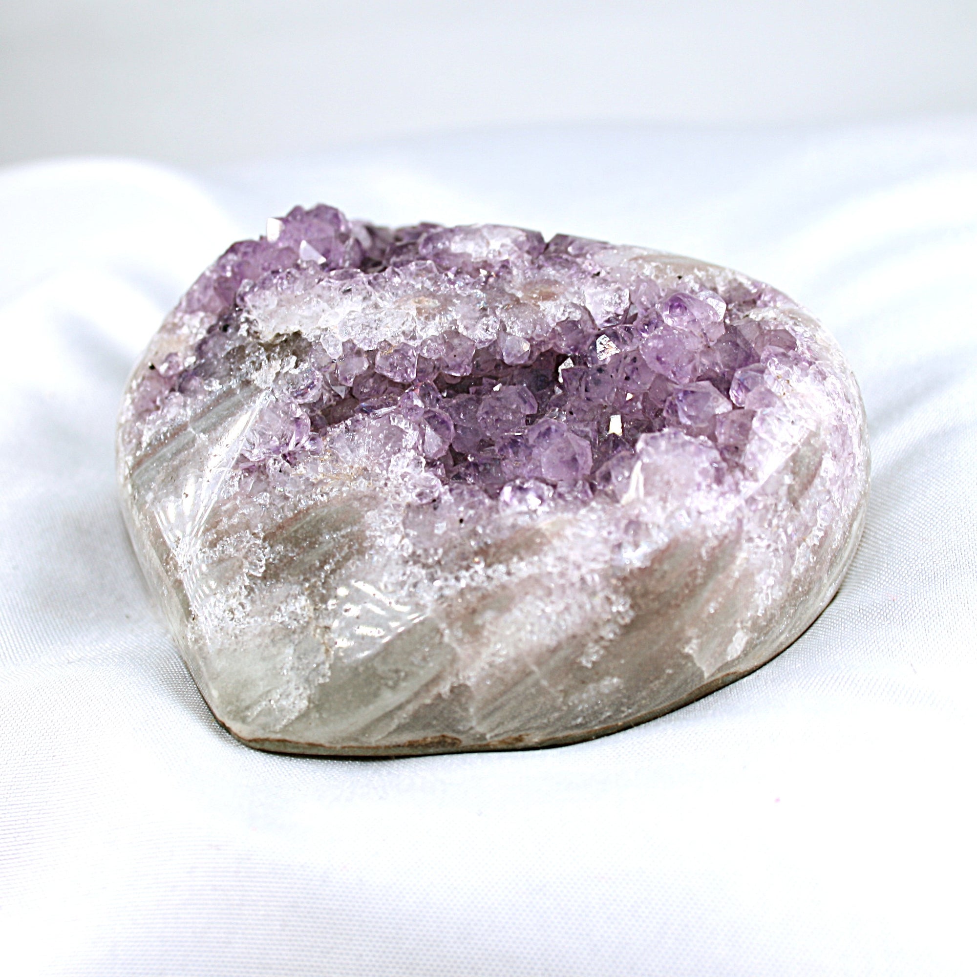 Amethyst Heart Cluster