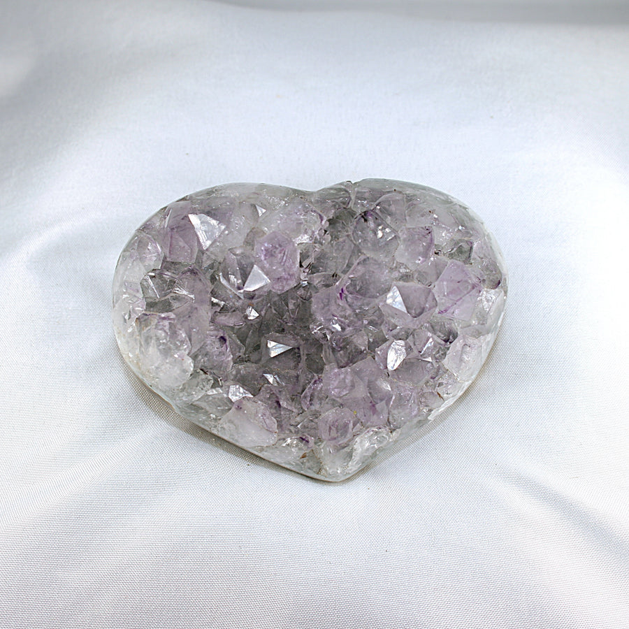 Amethyst Heart Cluster