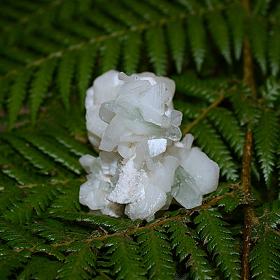 Green Apophylite and Stilbite Specimen
