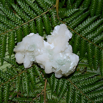 Green Apophylite and Stilbite Specimen