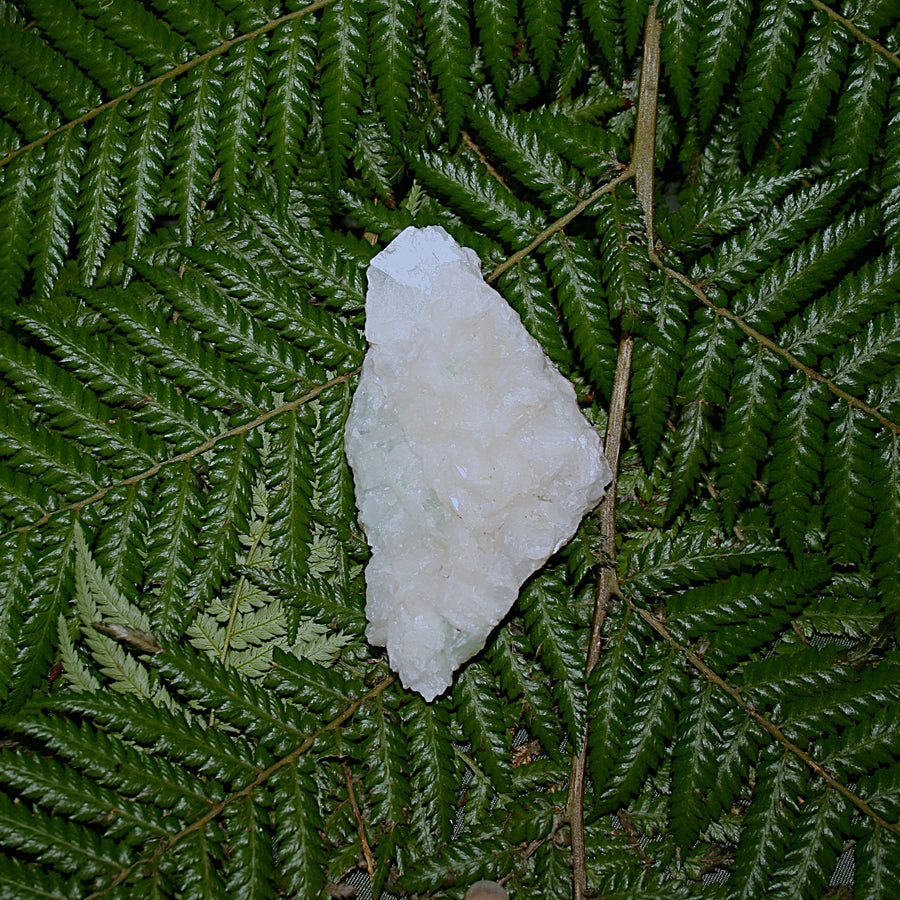 Green Apophylite and Stilbite Specimen