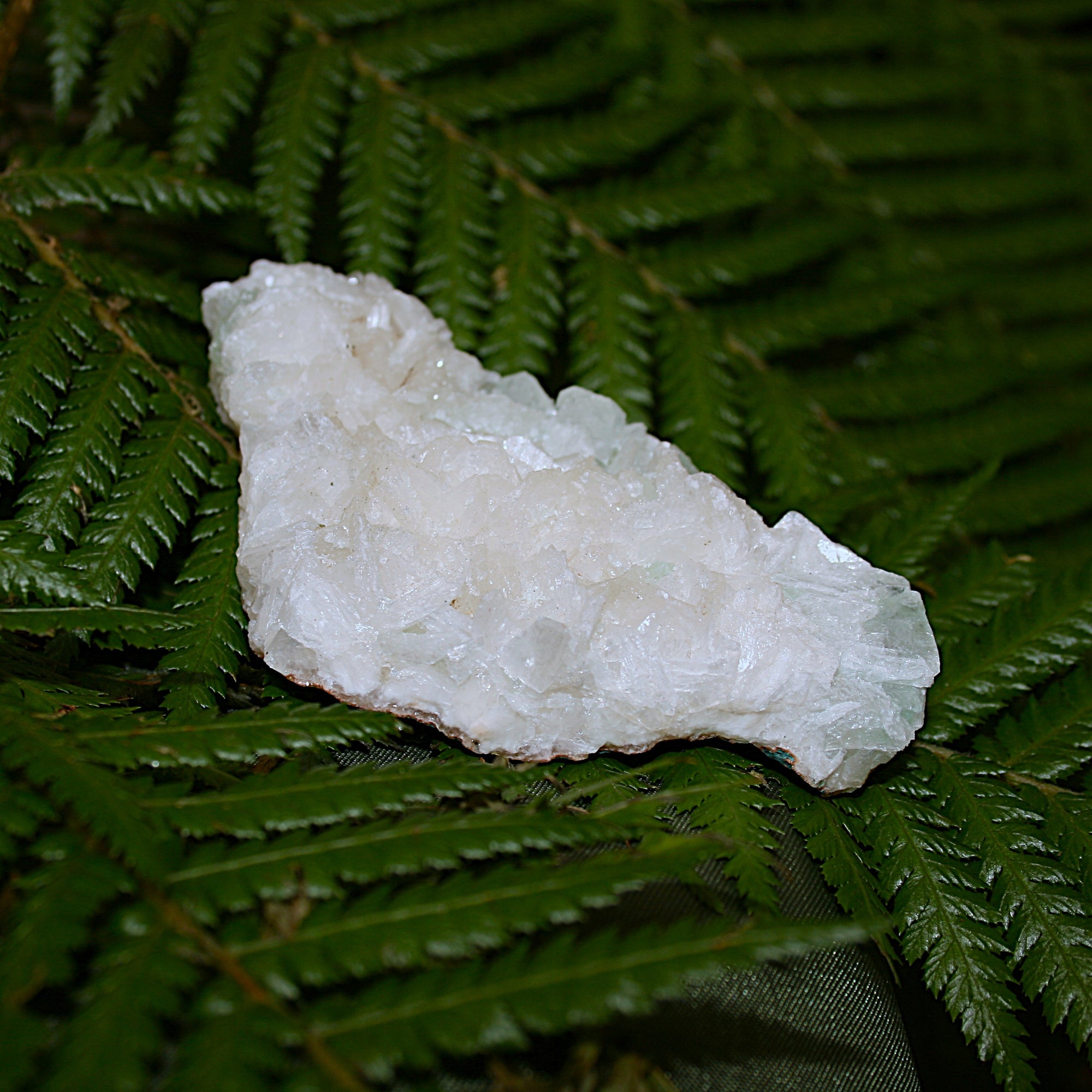 Green Apophylite and Stilbite Specimen