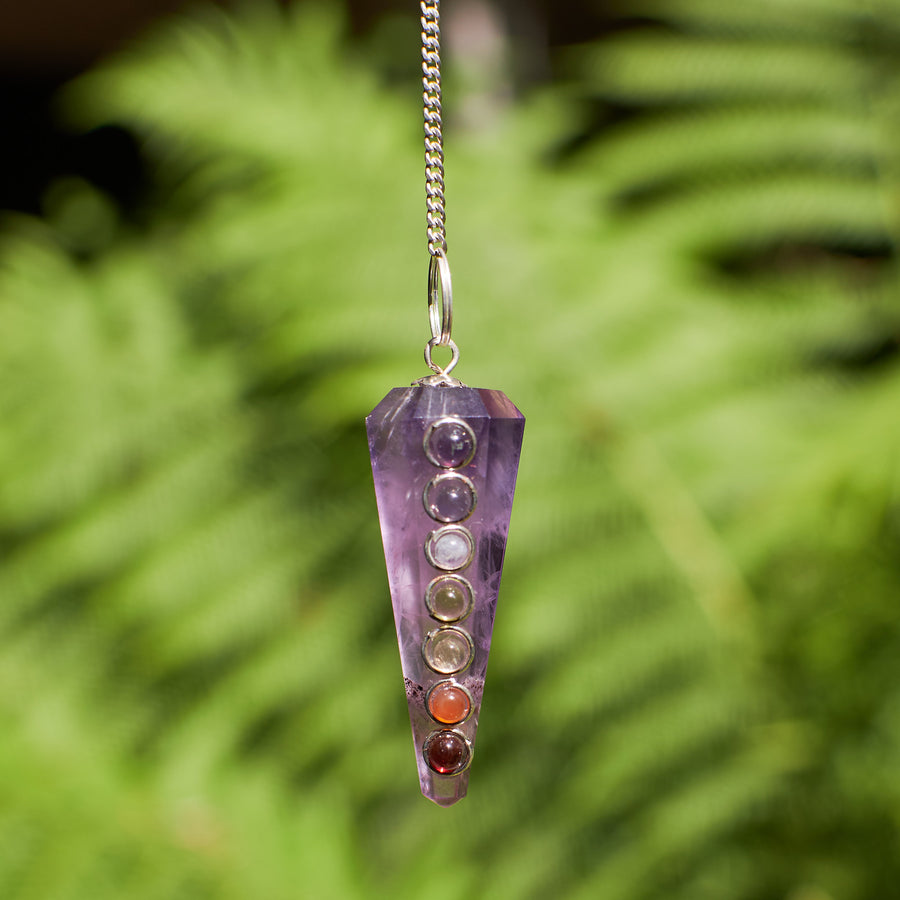 Amethyst Chakra Pendulum